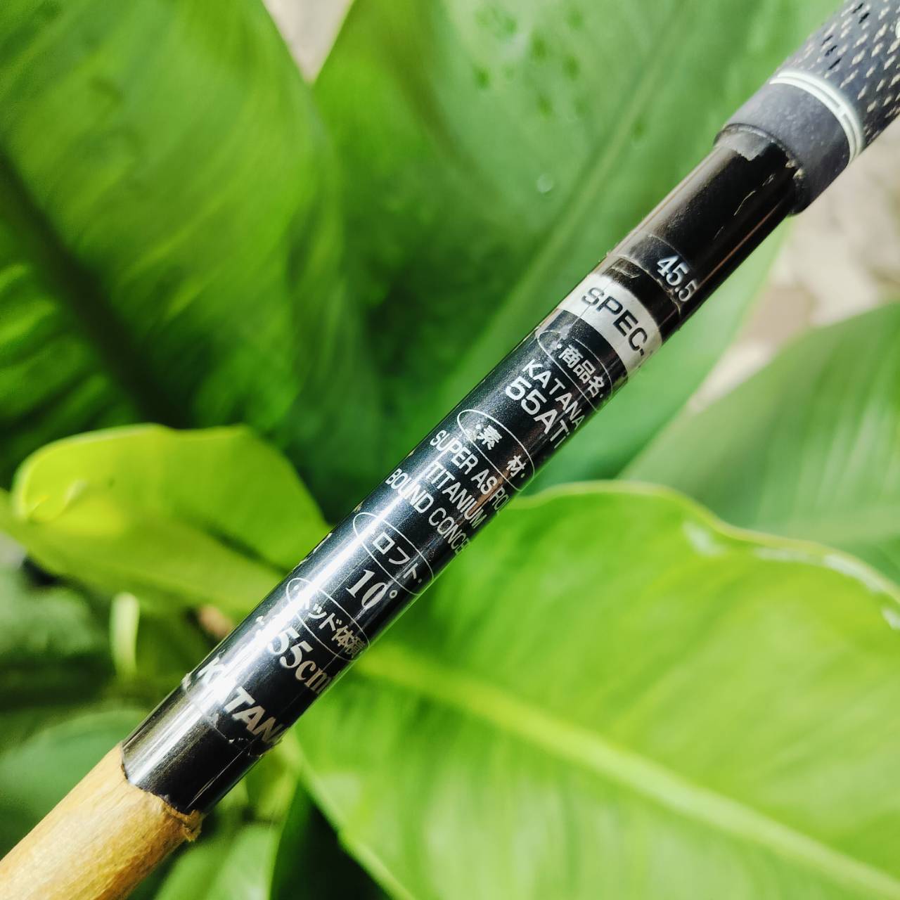 Driver KATANA 55 ATi องศา 10 ก้าน GRAPHITE DESIGND FLEX R หน้าเด้ง SUPER AS ROLL FACE ต้นตำหรับหน้าเด้ง ตีสบายๆ ตีไกลชัว!!! ไม้กอล์ฟพรีเมี่ยมมือสอง ของแท้ By NakaraLuxurious