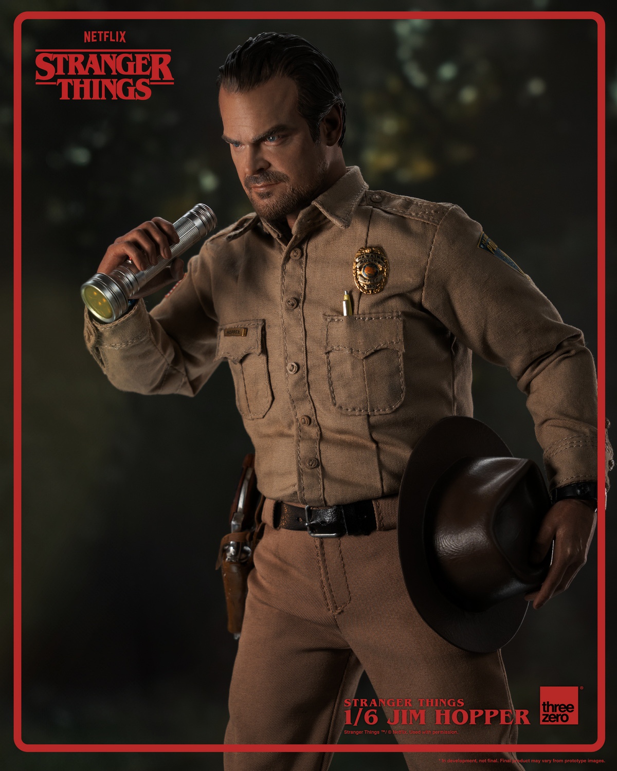 [สั่งจอง]Threezero 3Z05150W0 1/6 : Stranger Things - Jim Hopper (Season 1)