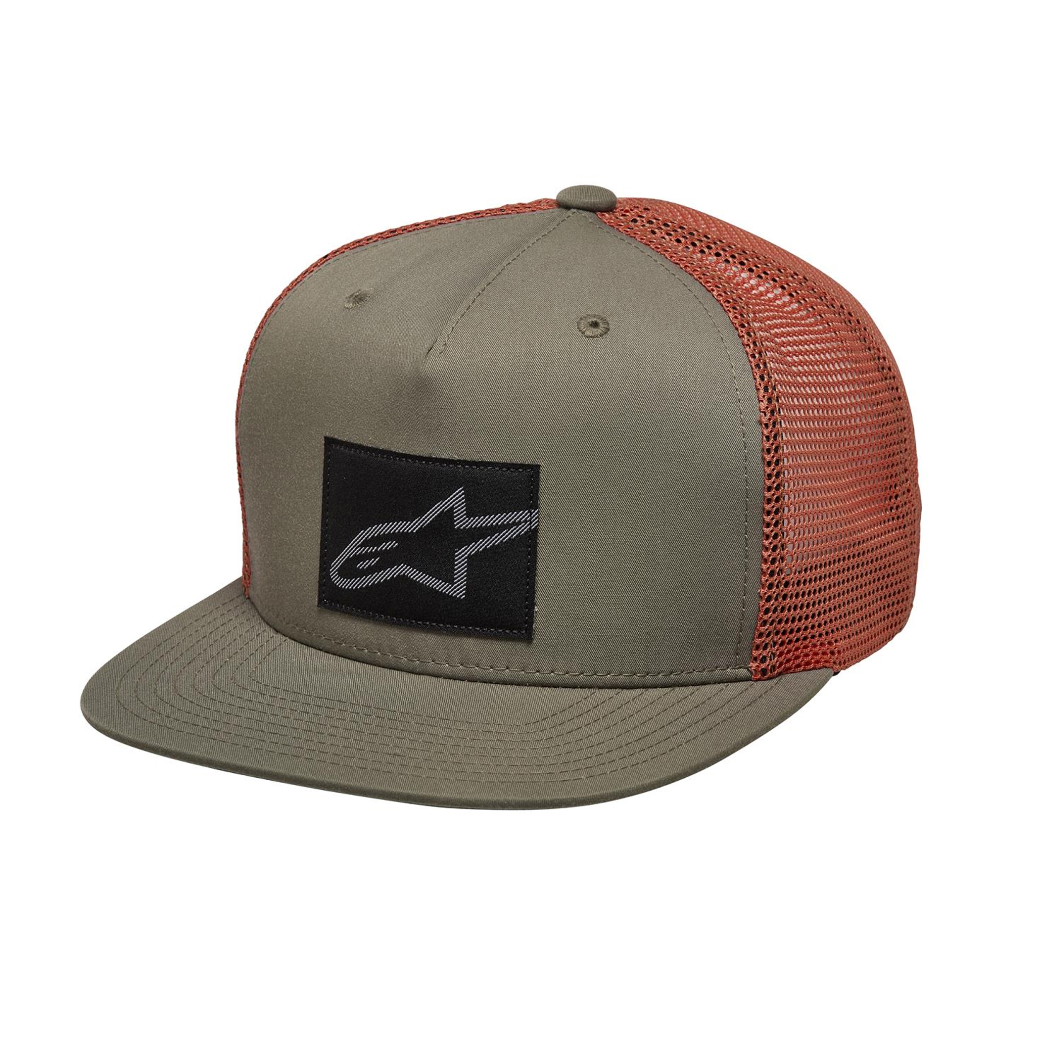 หมวกแก๊ป Alpinestars Sussed Trucker Hat - Military/Oranssi