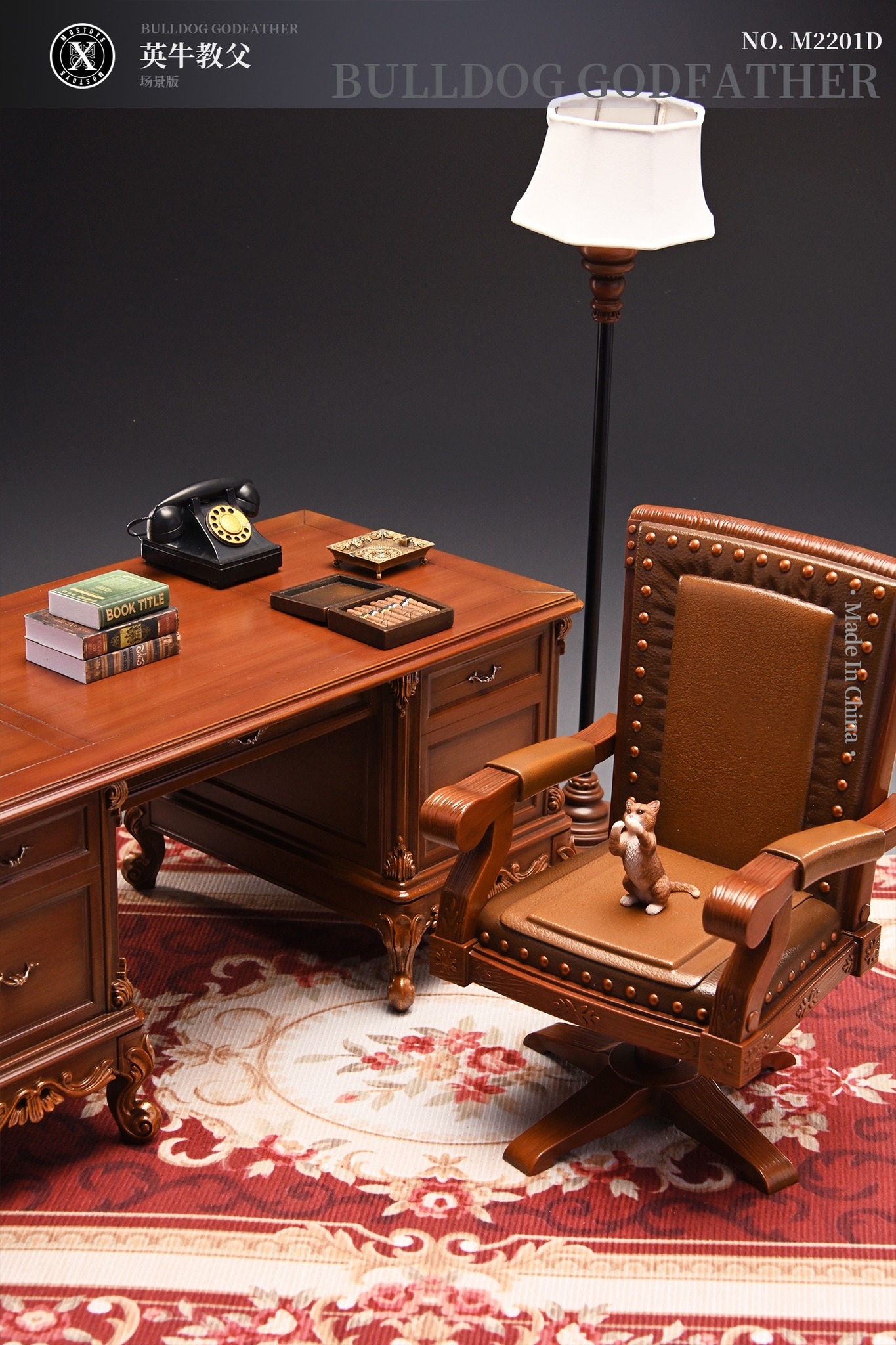 [สั่งจอง]Mostoys 1/6 M2201D : Godfather's office Furniture [RE]