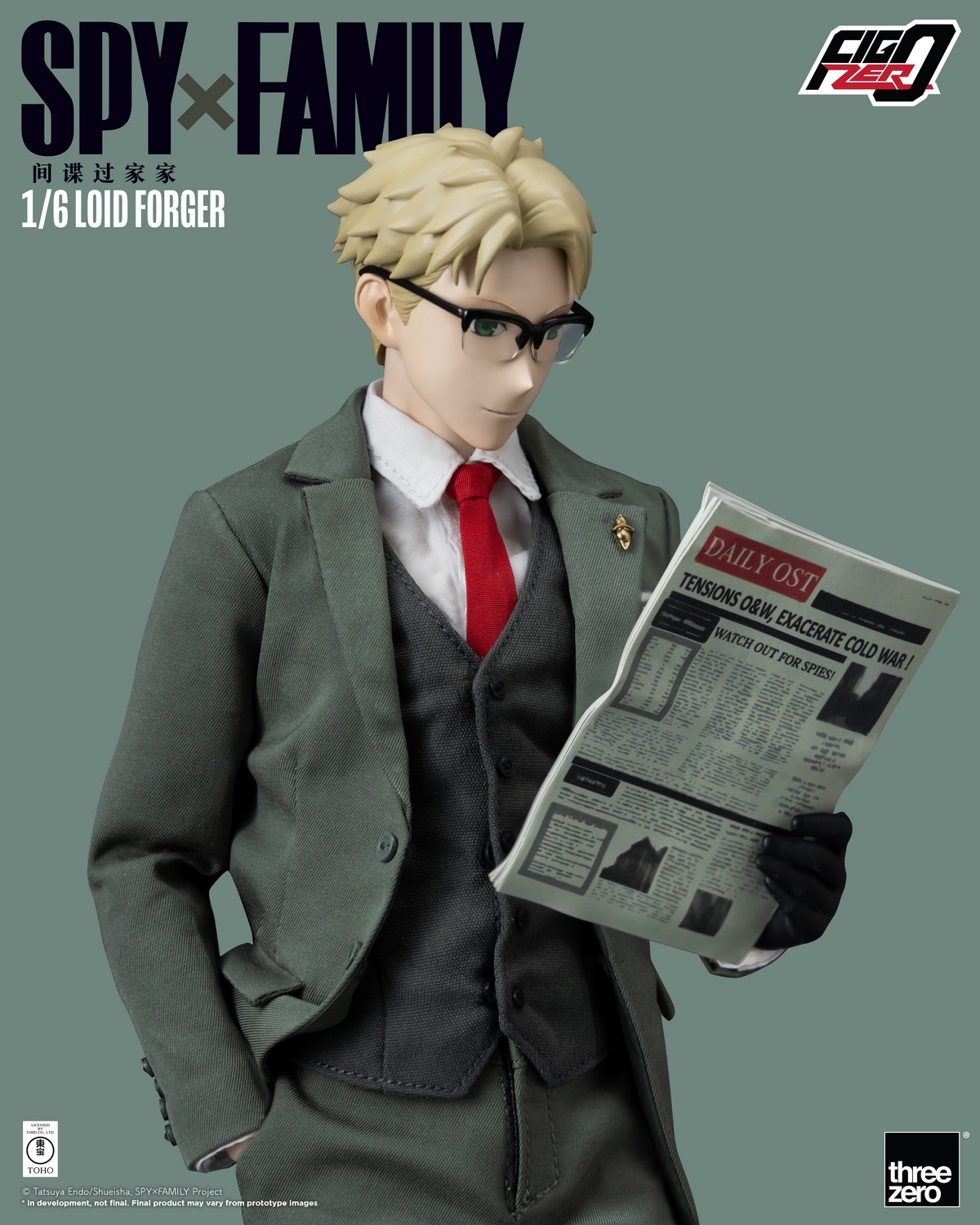 [สั่งจอง] Threezero 3Z05040M0 1/6 : SPY×FAMILY FigZero - Loid Forger