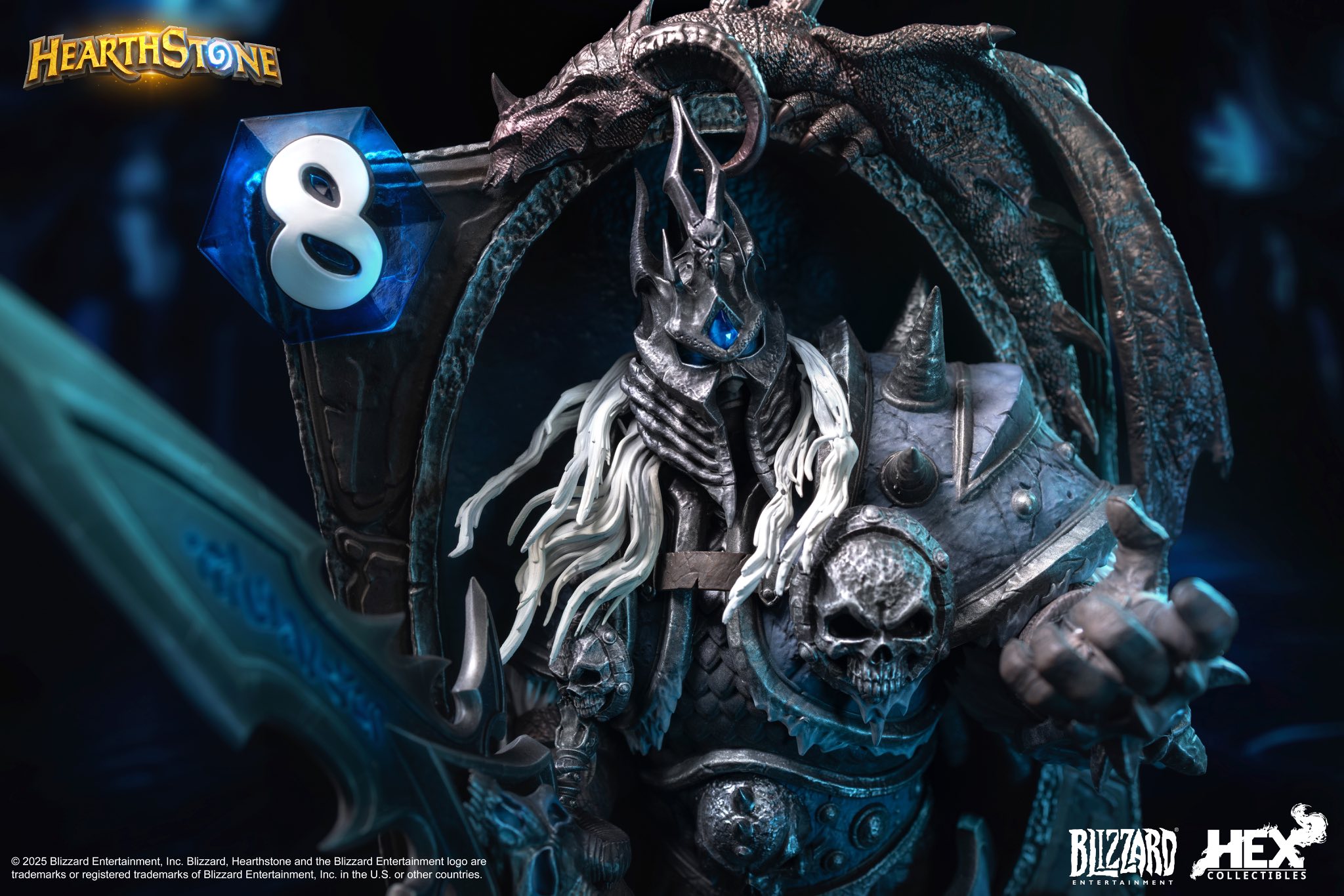 [สั่งจอง]HEX Collectibles : The Lich King Art Statue (Hearthstone)