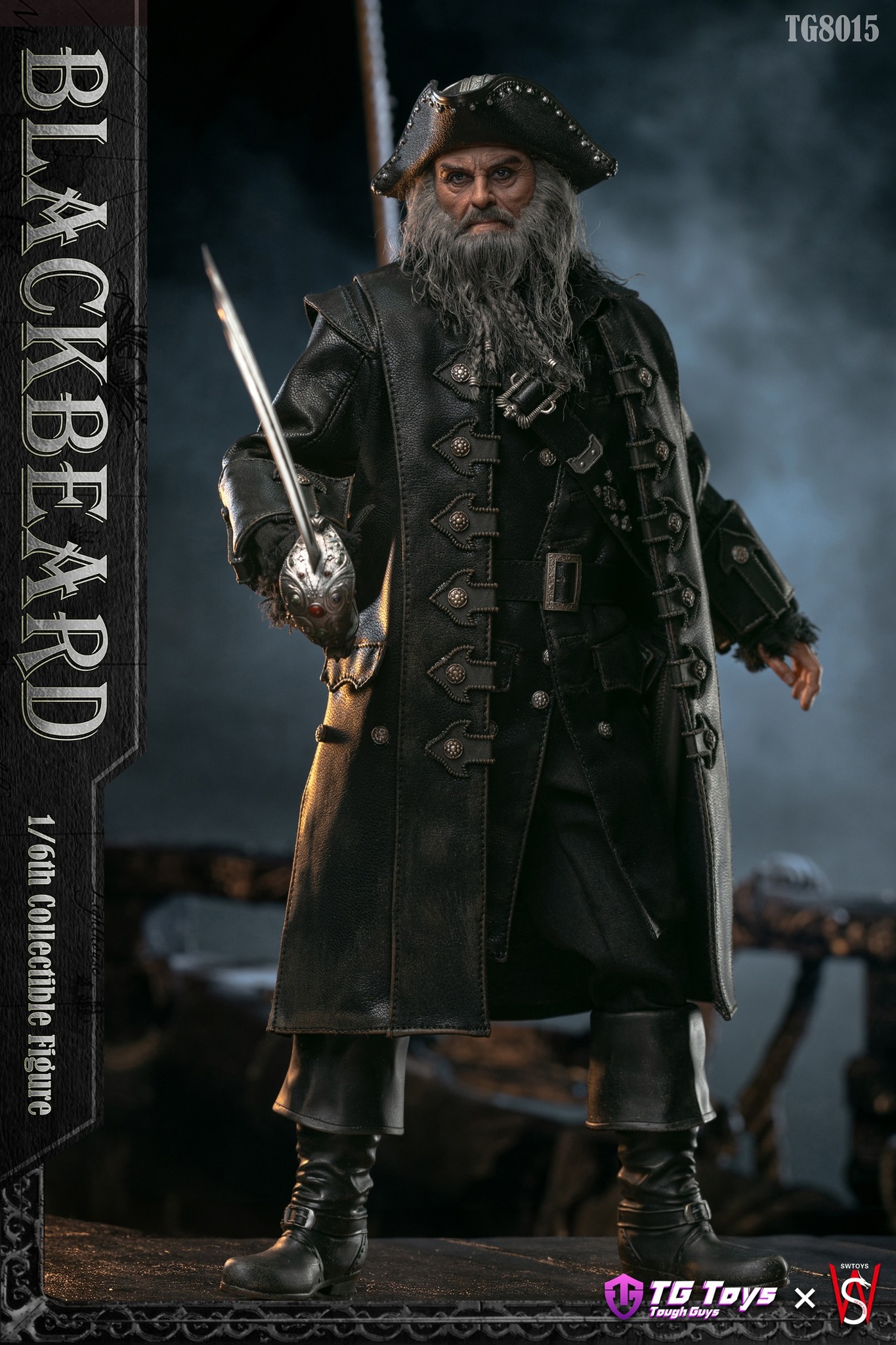 [สั่งจอง] TGTOYS×SWTOYS TG8015 1/6 : Blackbeard