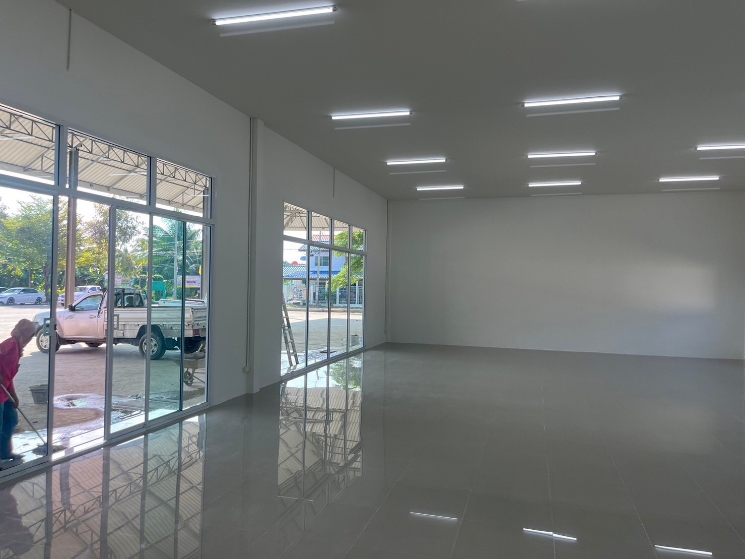 งานสร้างหลังคาคลุมเมรุ วัดบางแพรก