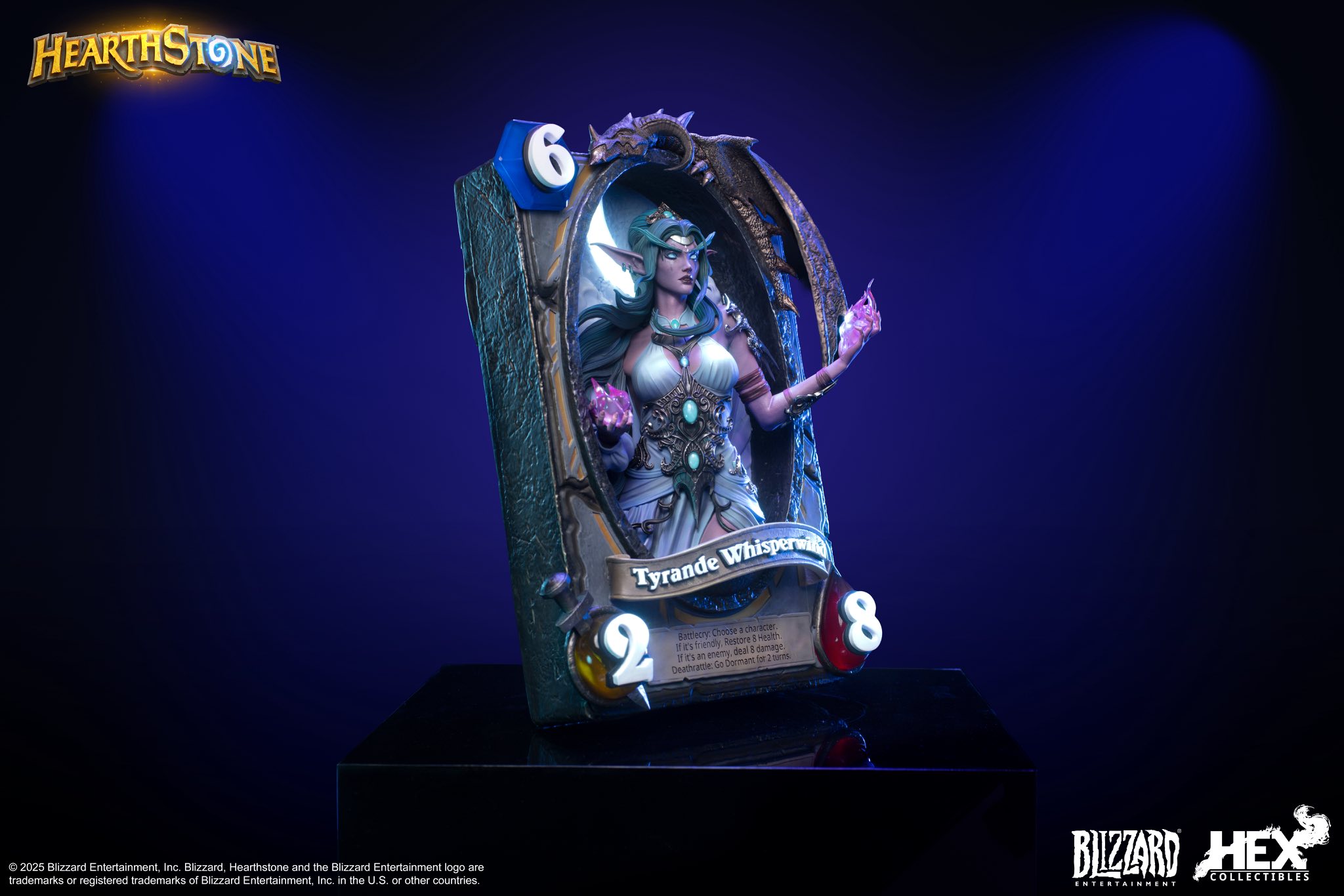 [สั่งจอง]HEX : Tyrande Whisperwind Art Statue (Hearthstone)
