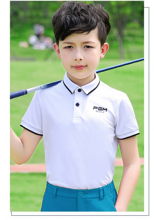 เสื้อกอล์ฟแฟชั่นสำหรับเด็ก PGM YF199
