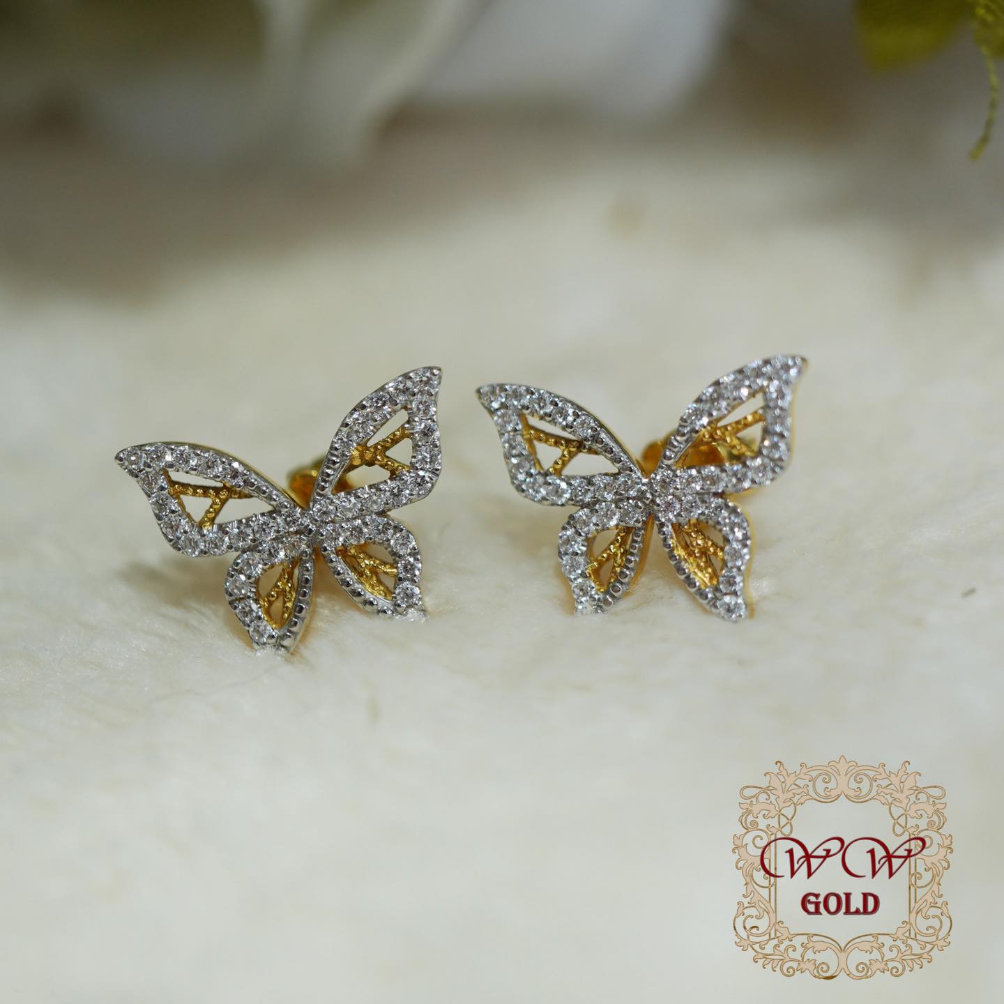 ต่างหูผีเสื้อ^^