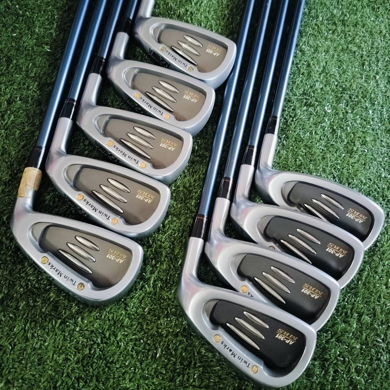 สุดยอดหน้าเด้งพรีเมี่ยมญี่ปุ่น HONMA TWIN MARKS AP-301 MRS ก้าน ACCELERATE FORCE FLEX R มีแผ่นหน้าเด้งสุดพรีเมี่ยมที่หน้าไม้ ไม้กอล์ฟพรีเมี่ยมมือสอง ของแท้ By NakaraLuxurious