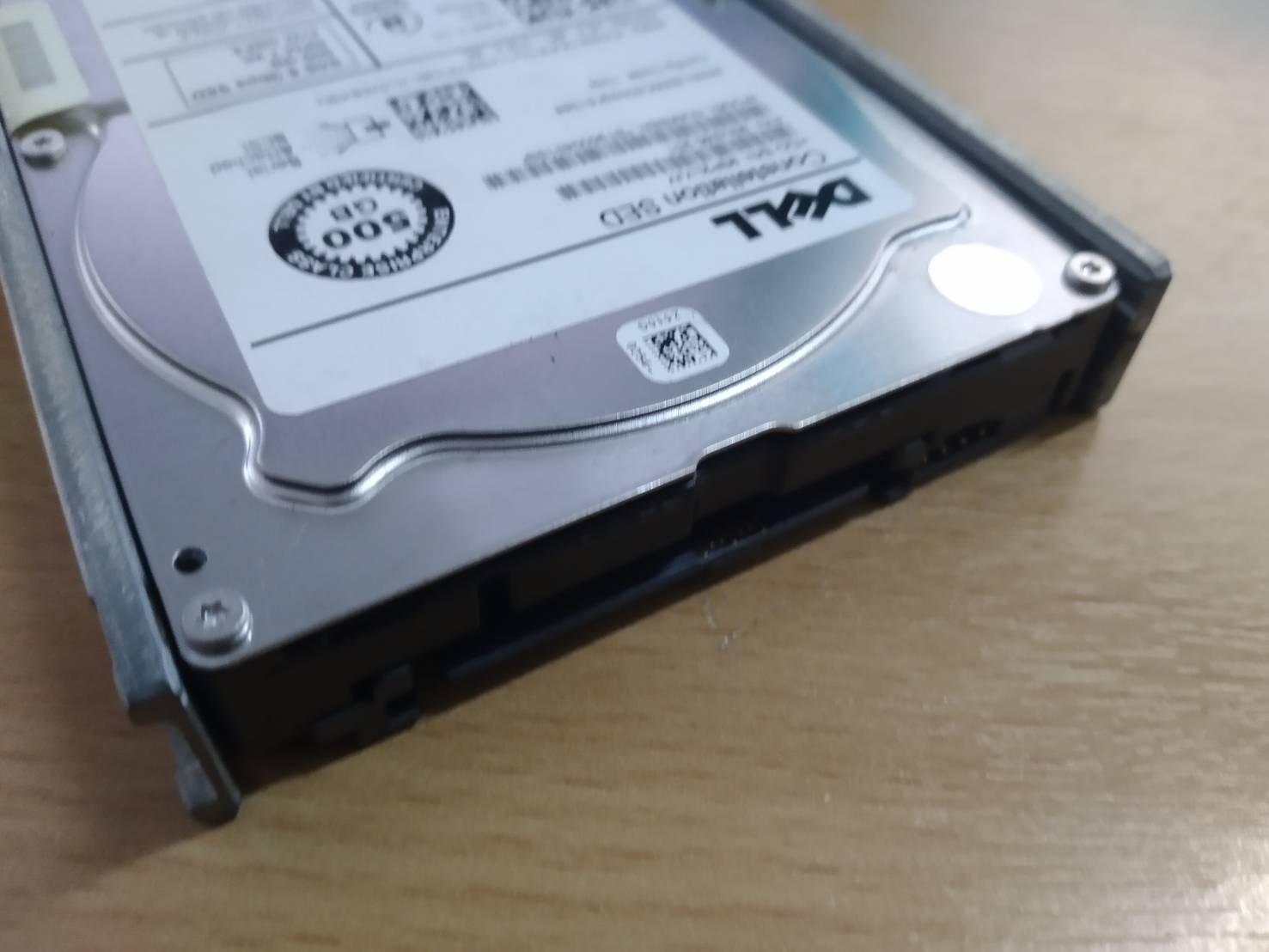 Dell NV0G9 500GB 7.2K 6Gbps SED SAS 2.5" Hard Drive 0NV0G9 Seagate ST9500431SS พร้อม tray