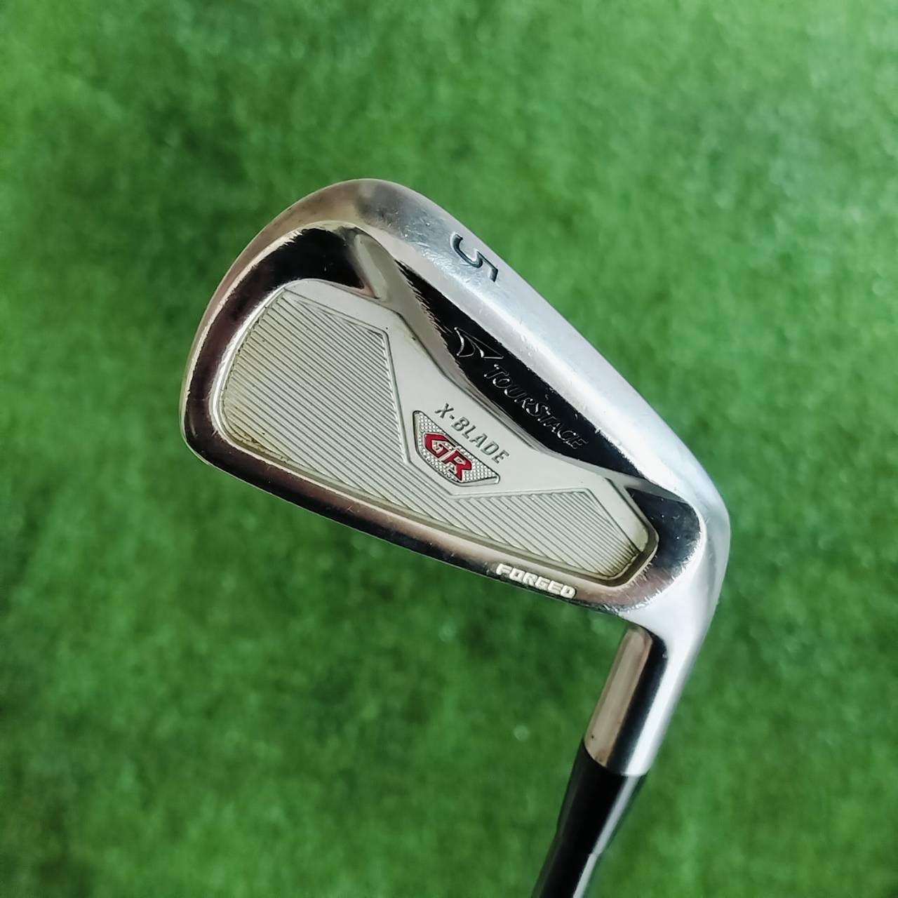 เหล็ก 5 TOURSTAGE X-BLADE GR วัสดุ FORGED JAPAN นุ่มจัดๆ แน่นๆ เข้าบอลเชี๊ยะๆ ตีตรงมาก ไม้กอล์ฟพรีเมี่ยมมือสอง ของแท้ By NakaraLuxurious