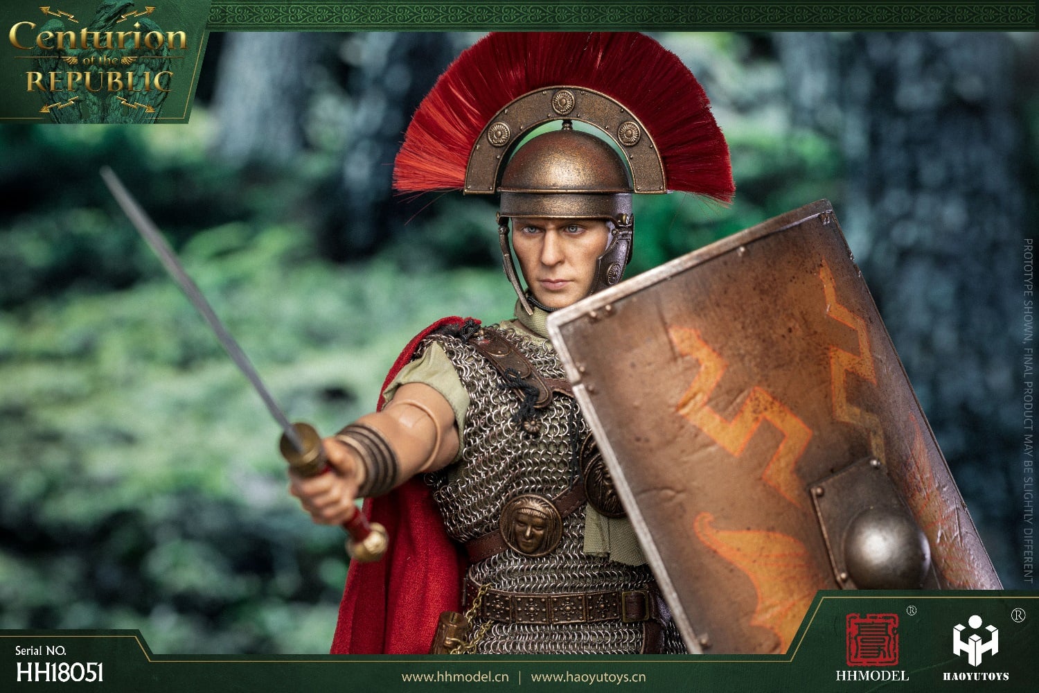 [สั่งจอง]HHMODEL & HAOYUTOYS HH18051 : 1/6 Imperial Legion - Thirteen Legion Centurion