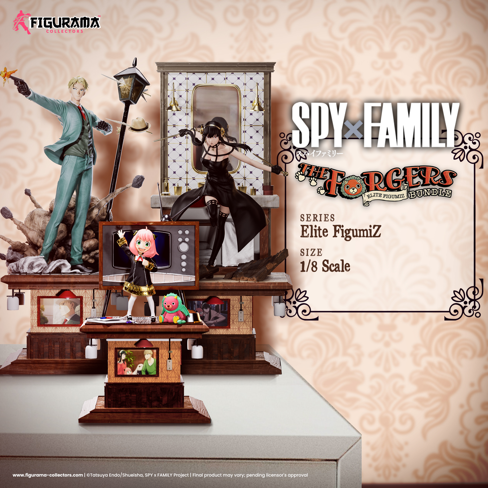 [สั่งจอง]Figurama Collectors : The Forgers 1/8 Elite Figumiz (Spy x Family)