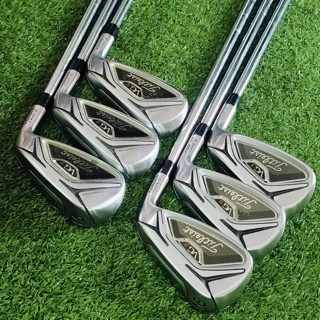 ชุดเหล็ก Titleist VG3 FORGED TYPE D ชุดสุดพรีเมี่ยม เน้นขายในประเทศญี่ปุ่น ตีกว่าพวก AP1 AP2 มากๆ ตีง่าย ไกล ตรง นุ่มจัด จบครบในเหล็กเดียว ไม้กอล์ฟพรีเมี่ยมมือสองญี่ปุ่น By NakaraLuxurious