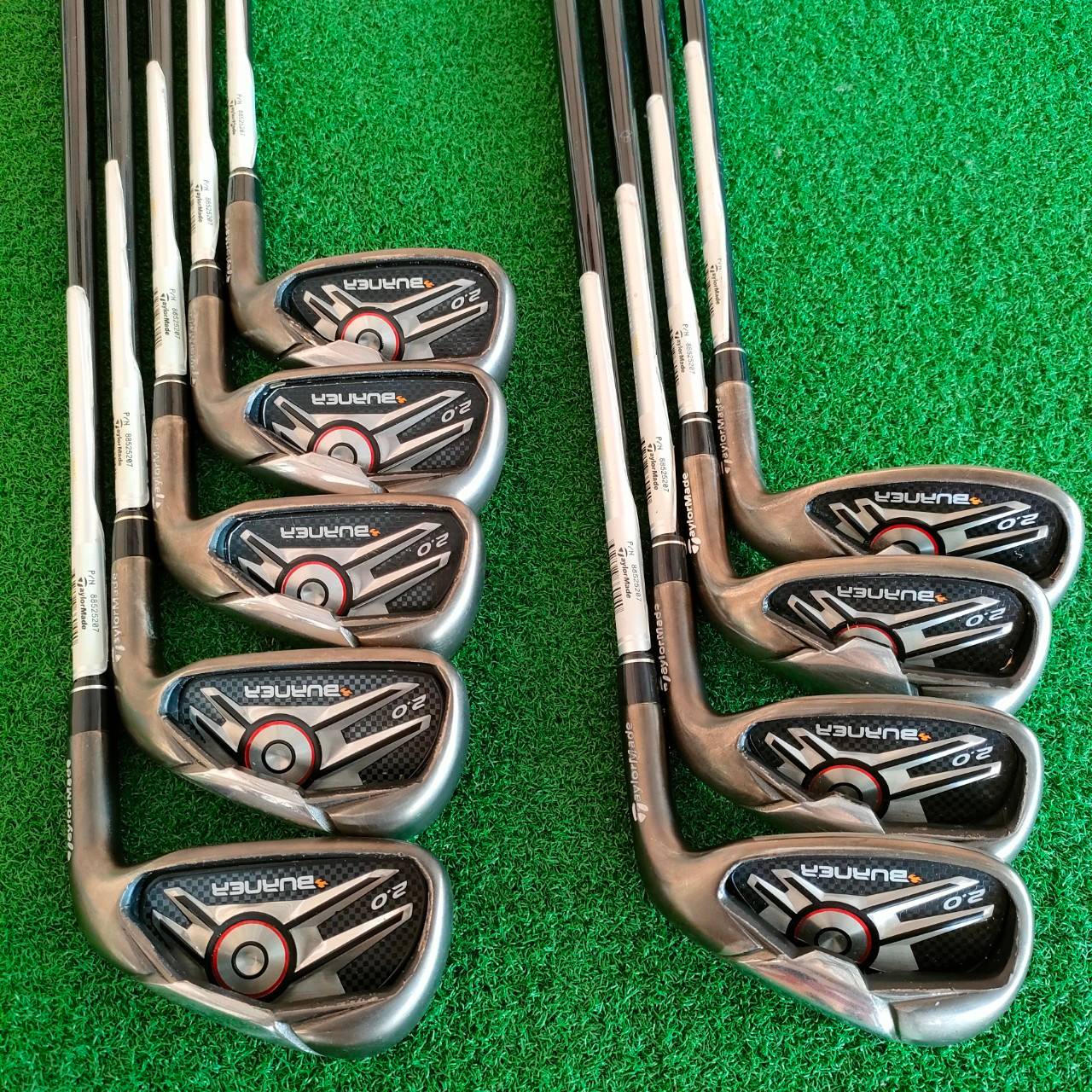 ชุดเหล็ก TAYLORMADE BURNER 2.0 มีเหล็ก 4 - 9 เเละ PW AW SW ชุดใหญ่ ได้เหล็กถึง 9 ชิ้นในชุดนี้ เป็นชุดเต็มสูบ