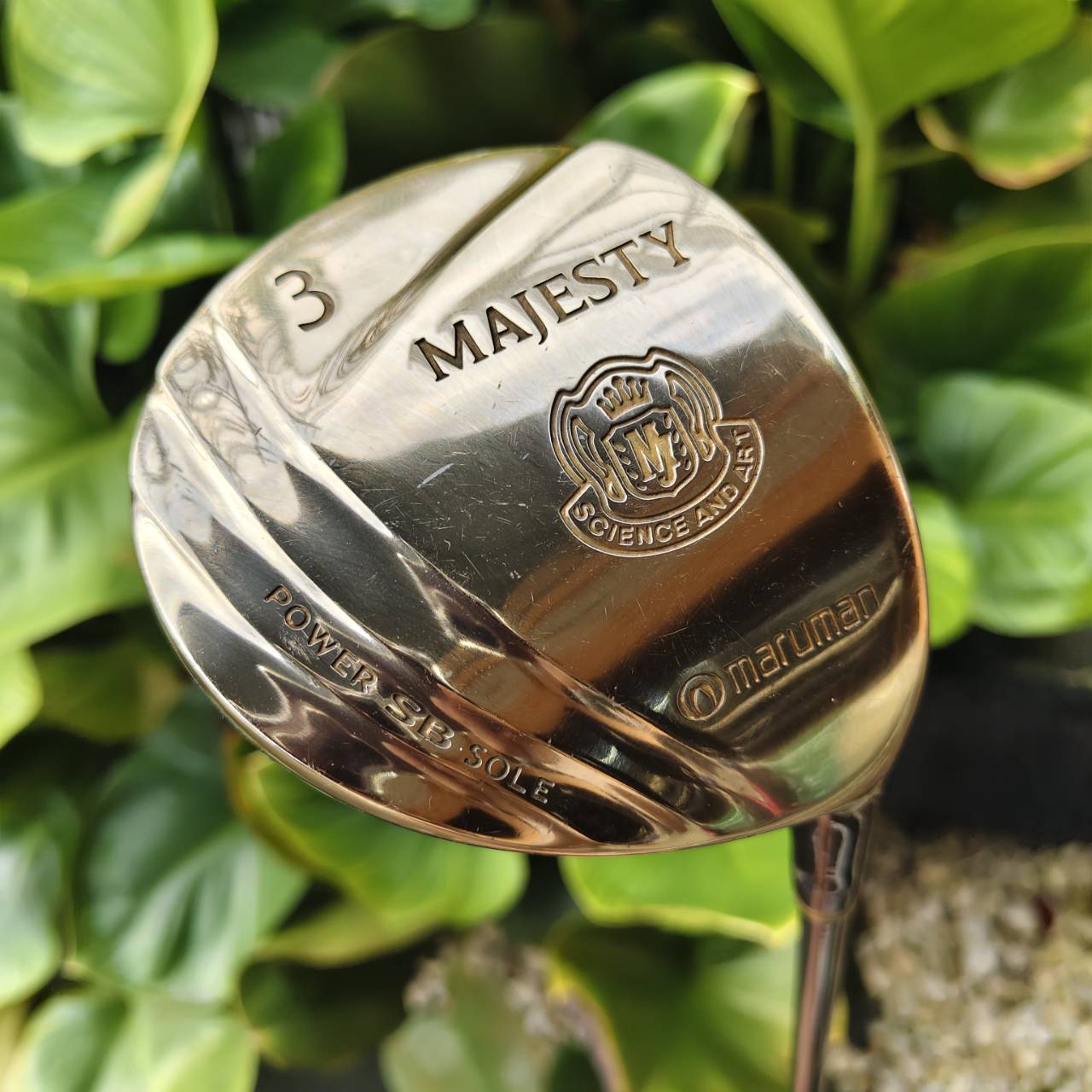 3W MARUMAN MAJESTY POWER – SB SOLE ตีไกลแบบขีดสุด หน้าเด้งมาก Sole แบบพิเศษ สไลด์ผ่านพื้นได้ดี