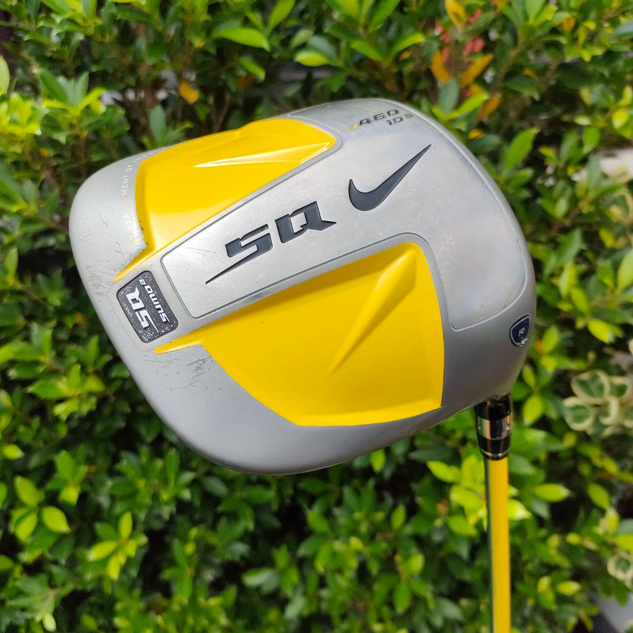 DRIVER NIKE SQ SUMO2 460 ก้าน DIAMANA FLEX R องศา 10.5 เป็นรุ่น 2 หัวสี่เหลี่ยมตีตรงสุดขีด ตีแรงก็ตรง ก้านพรีเมี่ยมตีไกลจัด *แค่ก้านก็คุ้มแล้วครับ