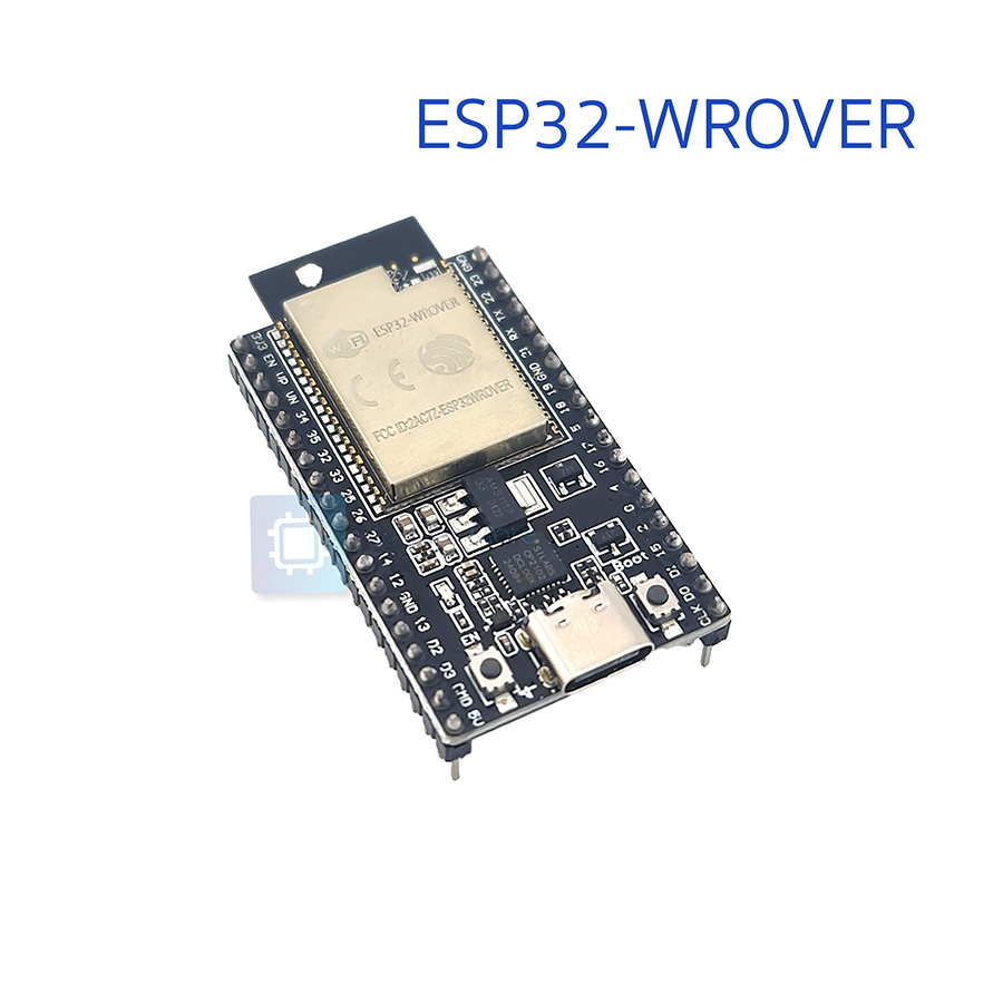 ESP32 WROOM-32 / WROVER bundle with terminal base and USB type C