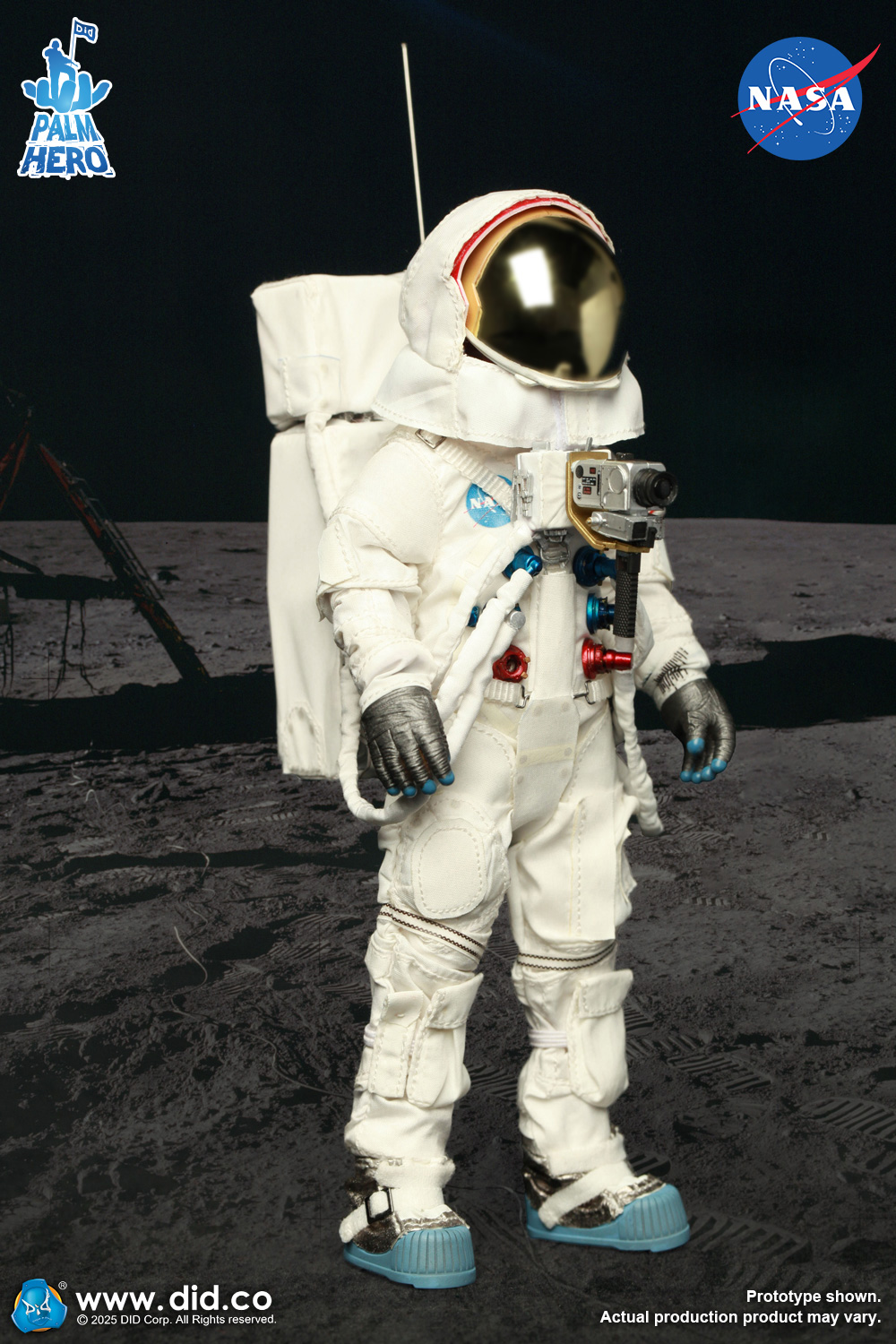 [สั่งจอง]DID 1/12 Palm Hero Series : APOLLO 11 ASTRONAUTS