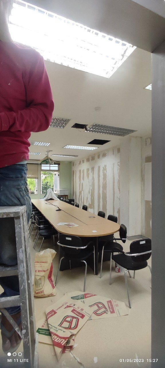 งานปรับปรุงห้องประชุมภาควิชาอายุรศาสตร์ร.พ.ศิริราช