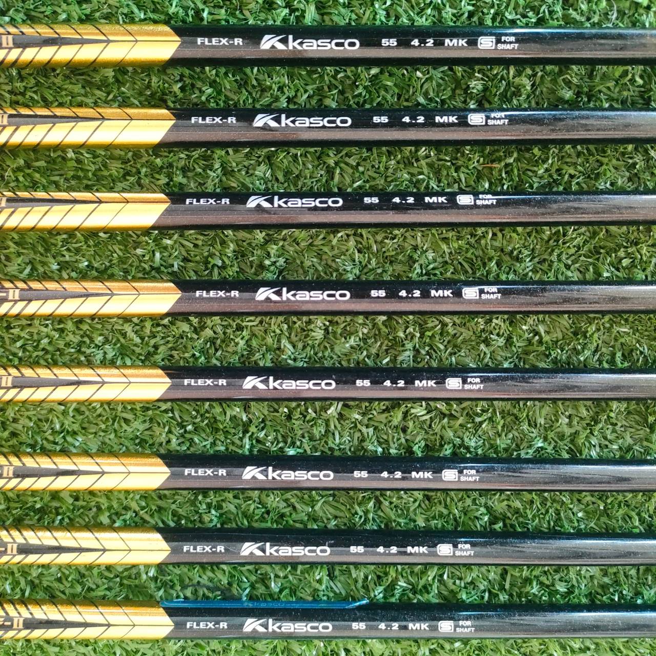 🏌️ชุดเหล็ก KASCO POWER TORNADO DF-II MARAGING หน้าเด้งจัด!!! มีเหล็ก 5-9 เเละ PW AW SW ก้าน KASCO POWER TORNADO DF-II FLEX R ไม้กอล์ฟมือสอง ของแท้ BY NakaraLuxurious