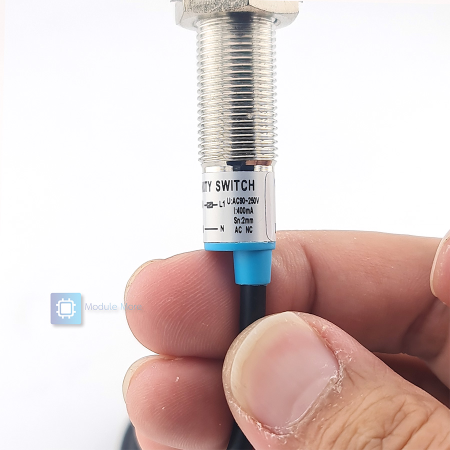 เซ็นเซอร์ตรวจจับโลหะ LJ12A3-2-J/A2 90-250VAC NC ระยะ 2mm Sensor proximity two-wire 220VAC