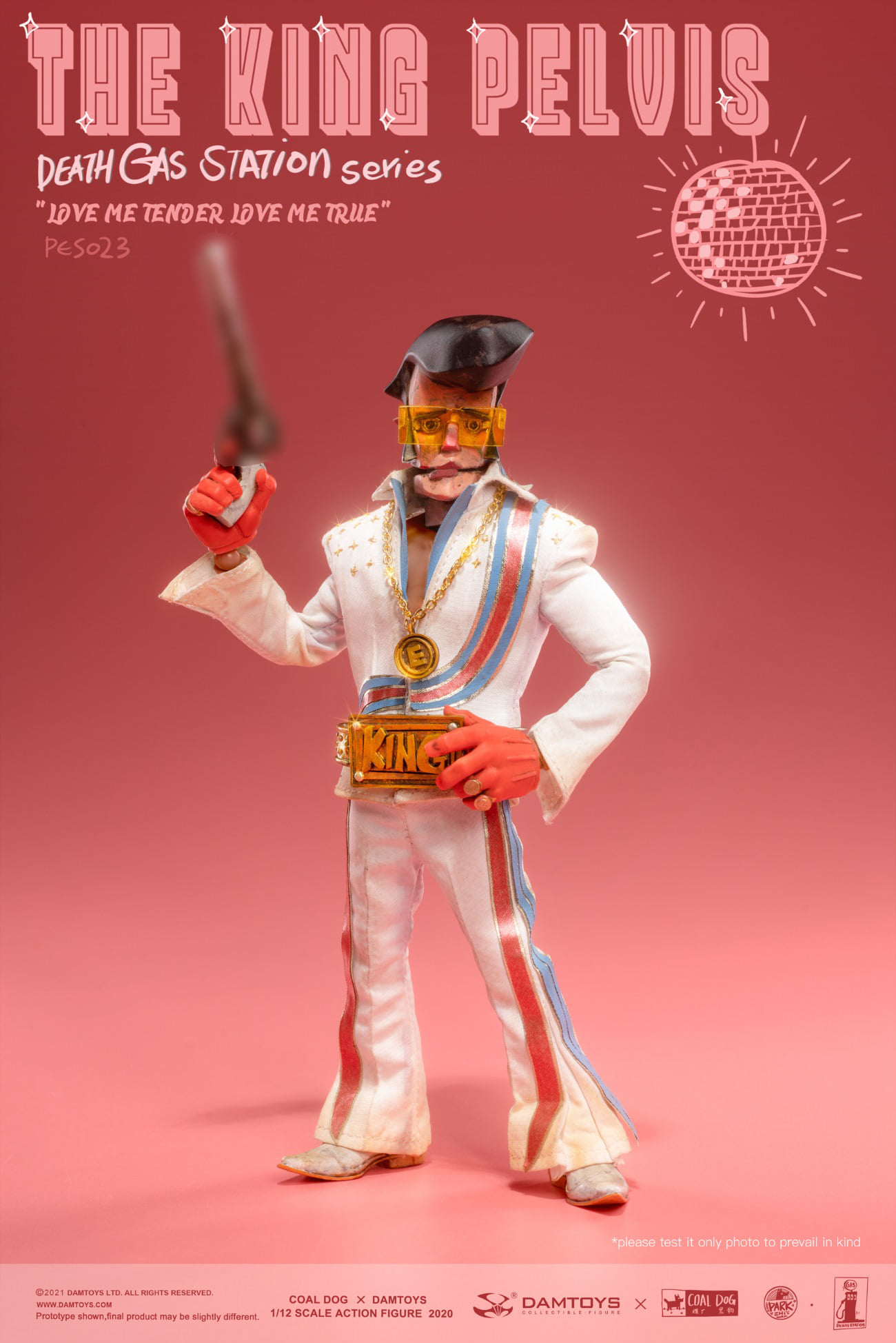 [สั่งจอง]DAMTOYS x COALDOG PES023 : 1/12 Death Gas Station- THE KING PELVIS