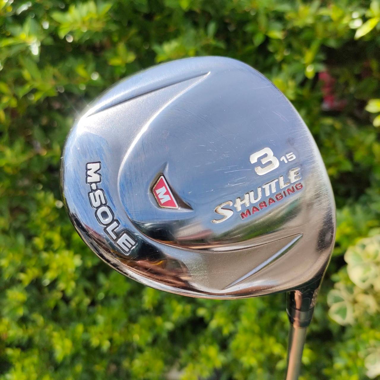 FW3 MARUMAN SHUTTLE MARAGING M-SOLE องศา 15 ก้าน SHUTTLE TYPE-F03 FLEX R ไม้กอล์ฟมือสอง ของแท้ BY NakaraLuxurious