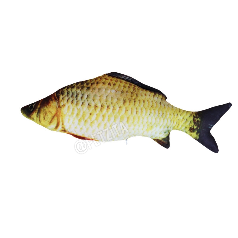 🇹🇭พร้อมส่ง🇹🇭 ตุ๊กตาปลาแคทปนิป 🐟🐠🦈 ยัดในผสมไส้แคทนิป หญ้ากัญชาแมว