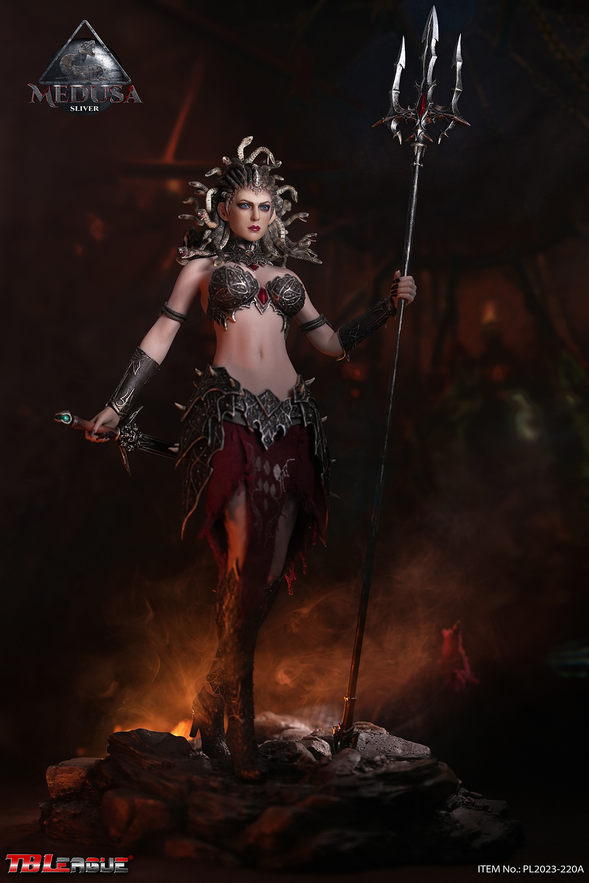 [พร้อมส่ง ]TBLeague 1/6 ： Medusa [Reissue] - PL2023-220A (ดำ)