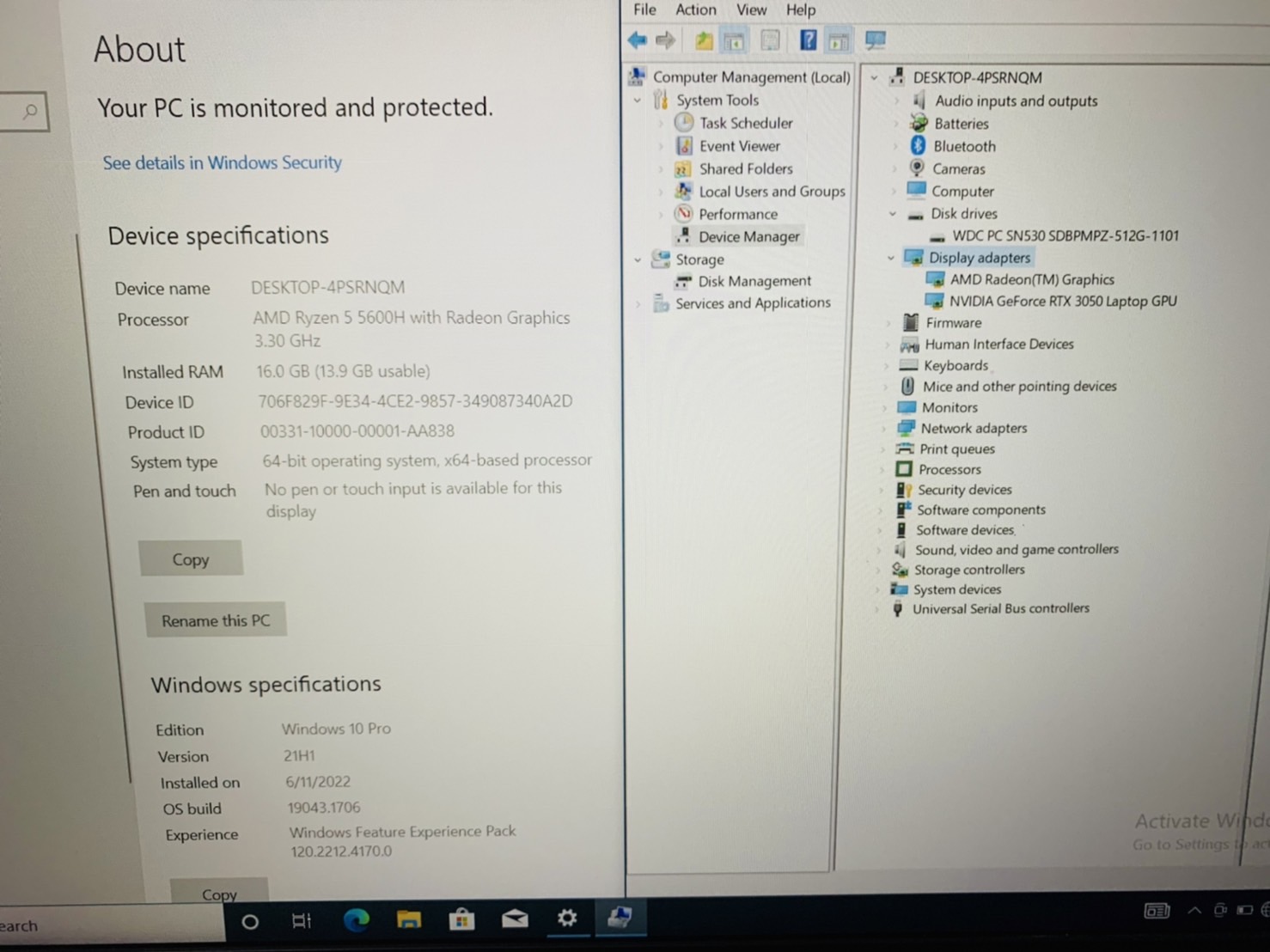 NOTEBOOK (โน้ตบุ๊ค) Lenovo IdeaPad Gaming 3 - 15.6 inch