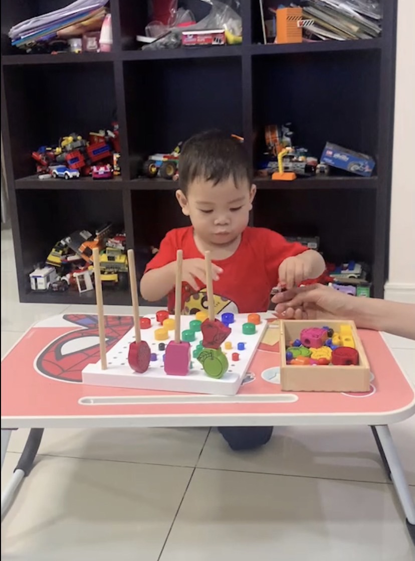 ชุดรวมหมุดและเสียบหลัก3in1 กระดานหมุด ปักหมุดเล็กใหญ่ร้อยลูกปัดสัตว์ผลไม้ ของเล่นเสริมพัฒนาการ3in1 ของเล่นไม้, ของเล่นเสริมทักษะ กล้ามเนื้อมัดเล็ก กิจกรรมบำบัด กายภาพบำบัด ผลิตในไทย พร้อมส่ง