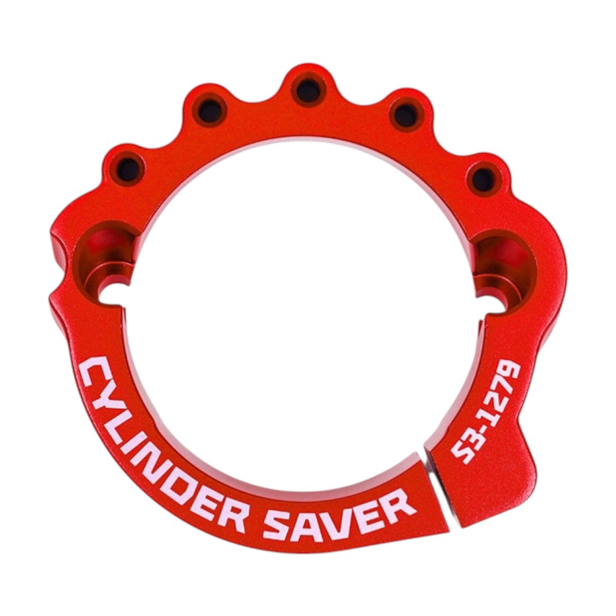 การ์ดคอท่อ S3 Cylinder Flange Saver KTM Husqvarna GasGas - Red