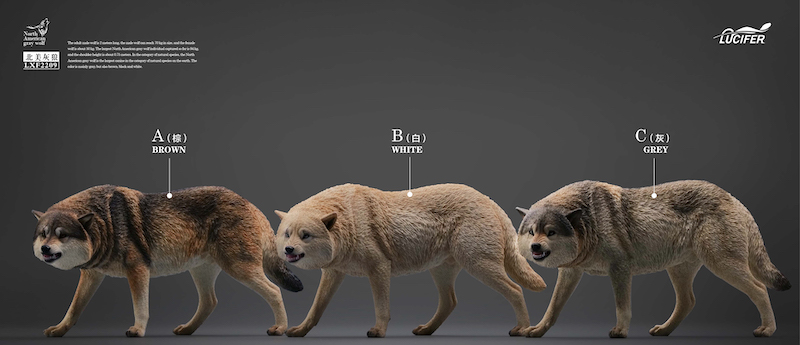 [สั่งจอง] JXK LXF2209 1/6 : Gray Wolf