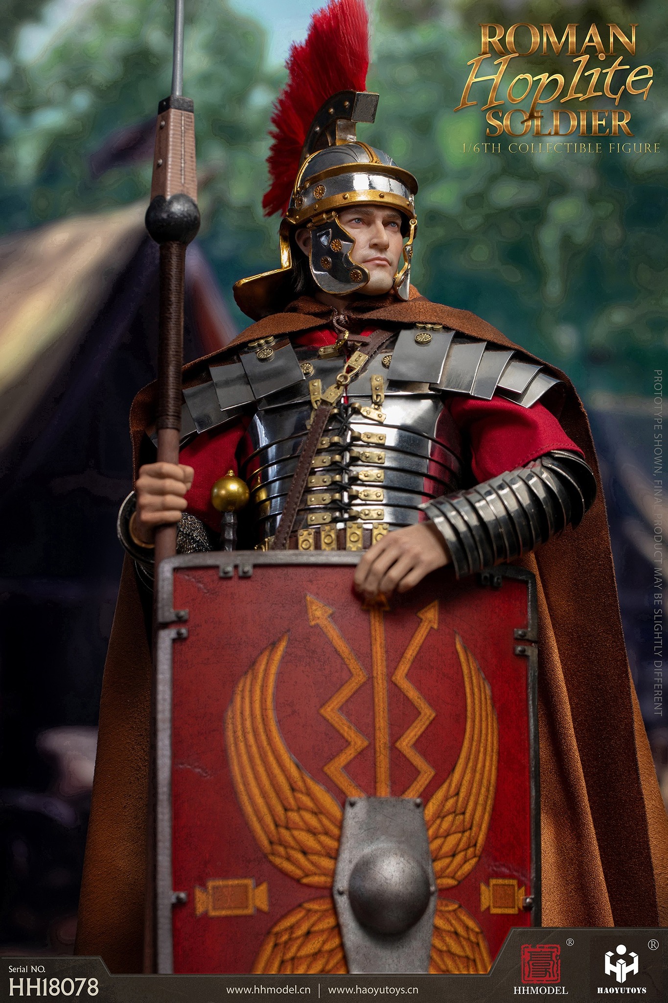 [สั่งจอง] HHMODEL & HAOYUTOYS HH18078 1/6 : Imperial Legion - Hoplite Re plate making
