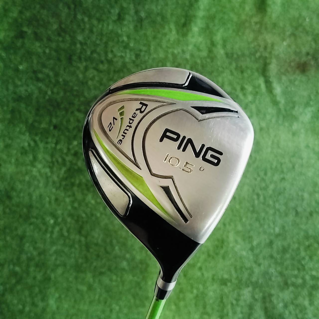 Driver PING Rapture V2 องศา 10.5 ก้าน TOUR AD TFC550 FLEX R เป็นก้านเบามาก เร่งสปีดได้ดี ควบคุมดีมาก ไม้กอล์ฟพรีเมี่ยมมือสอง ของแท้ By NakaraLuxurious