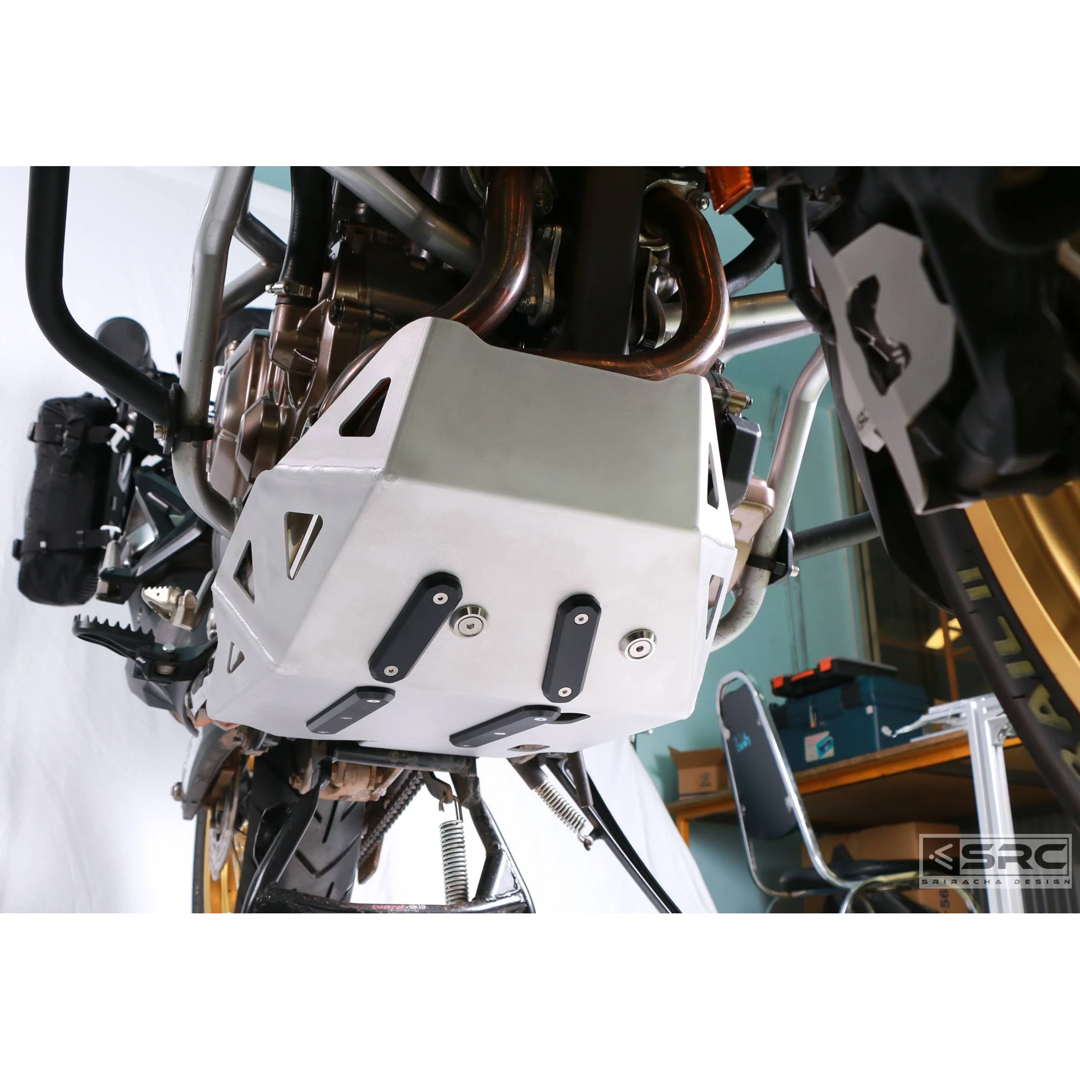 อกล่าง SRC ENGINE GUARD SKID PLATE HONDA CRF 1000L AFRICA TWIN
