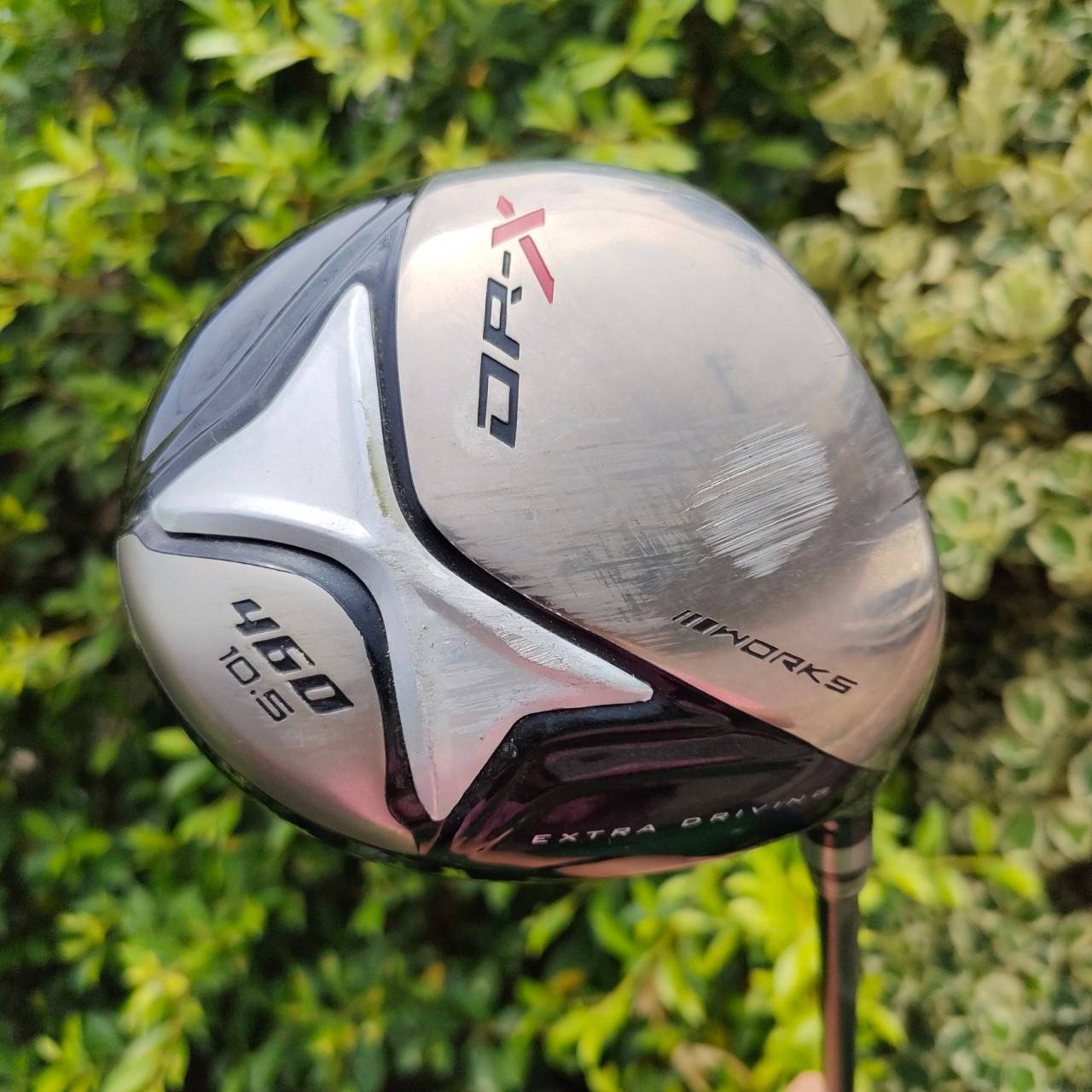 DRIVER DR-X II WORKS 460 องศา 10.5 ก้าน FUJIKURA SPEEDER 474 EVOLITION FLEX R Driver พรีเมี่ยมชื่อดังจากญี่ปุ่น สุดยอดวัสดุ มาพร้อม สุดยอดก้าน 474 ก้านเบาและพรีเมี่ยม แค่ก้านก็เกินคุ้ม จัดให้ราคาแบบสุดช๊อคเลยครับ