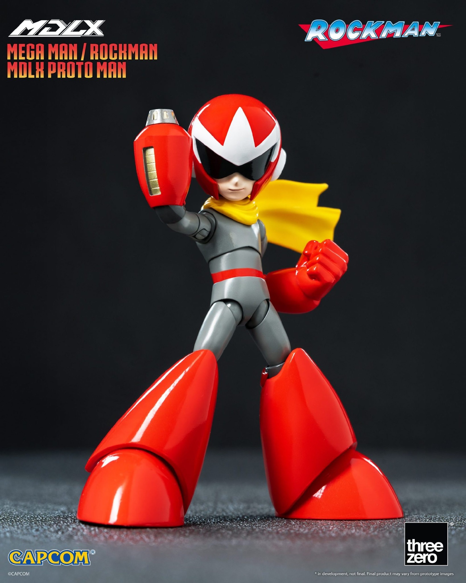 [สั่งจอง] Threezero : Mega Man MDLX - Proto Man (10.3 cm)