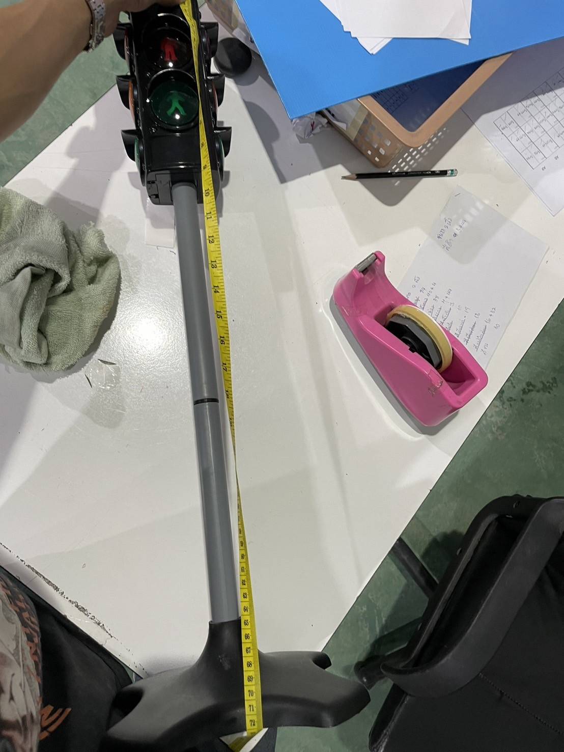 สัญญาณไฟจราจร ความสูง 72 เซนติเมตร, ของเล่นเสริมพัฒนาการ,สื่อการสอนปฐมวัย