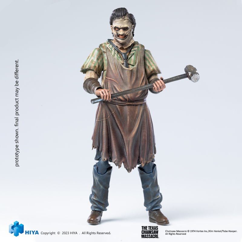 [พร้อมส่ง] HIYA Exquisite Mini Series 1/18 (4 Inch)HIYA Exquisite Mini Series 1/18 (4 Inch) Texas Chainsaw Massacre Leatherface 2003 Killing Mask