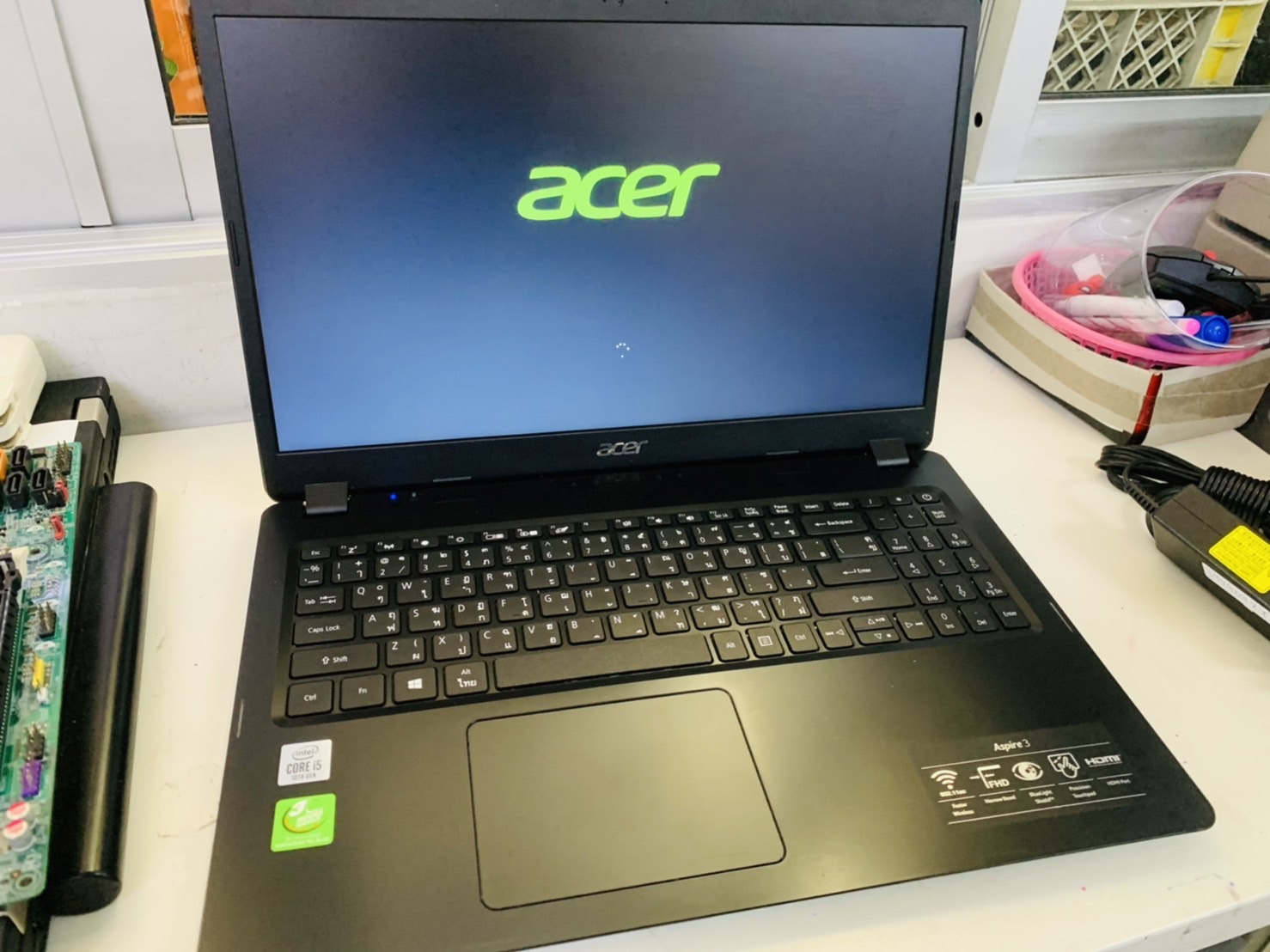 โน้ตบุ๊ค Notebook Acer Aspire3 A315-56-56TW 15.6 inch 1920 x 1080 FHD - BLACK
