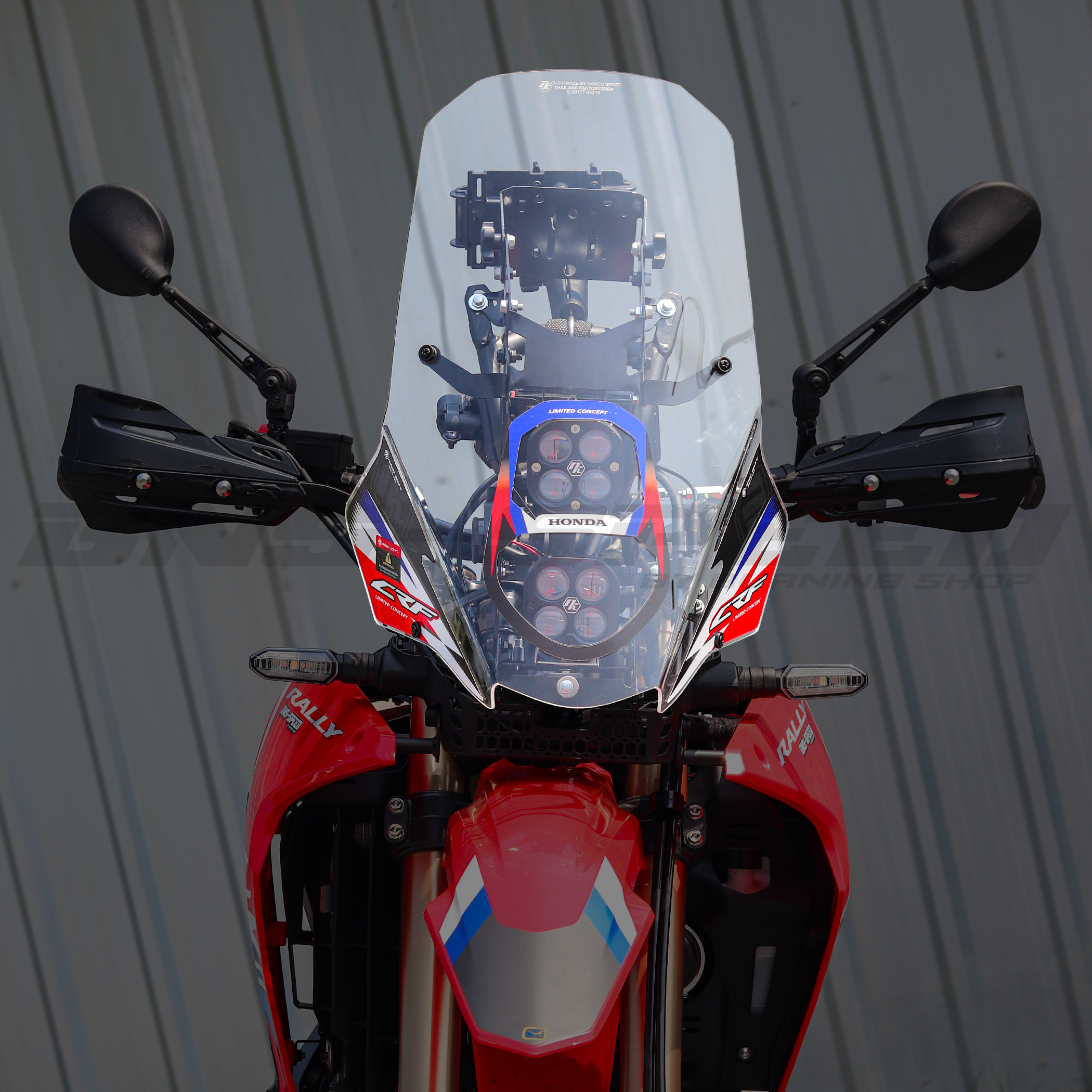 ชุดหน้ากาก Nakeo Sport - CRF300Rally