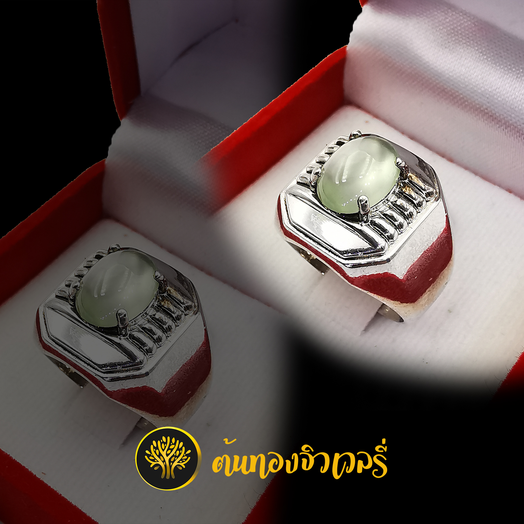 แหวนพลอยชาย งานเนียนๆ สวยๆแบบนี้ไวว้ใจเราได้เลยนะครับ