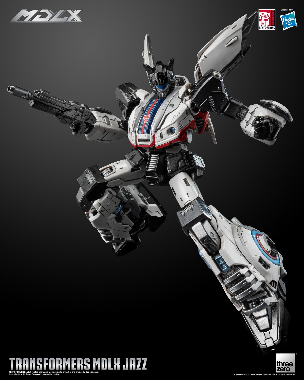 [สั่งจอง] Threezero 3Z03380W0 6" : Transformers MDLX - Jazz
