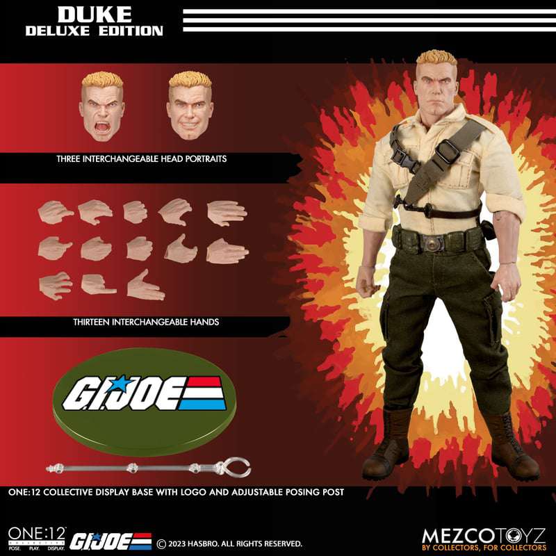 [สั่งจอง]Mezco toyz One:12 Collective G.I.Joe - Luke Deluxe Edition