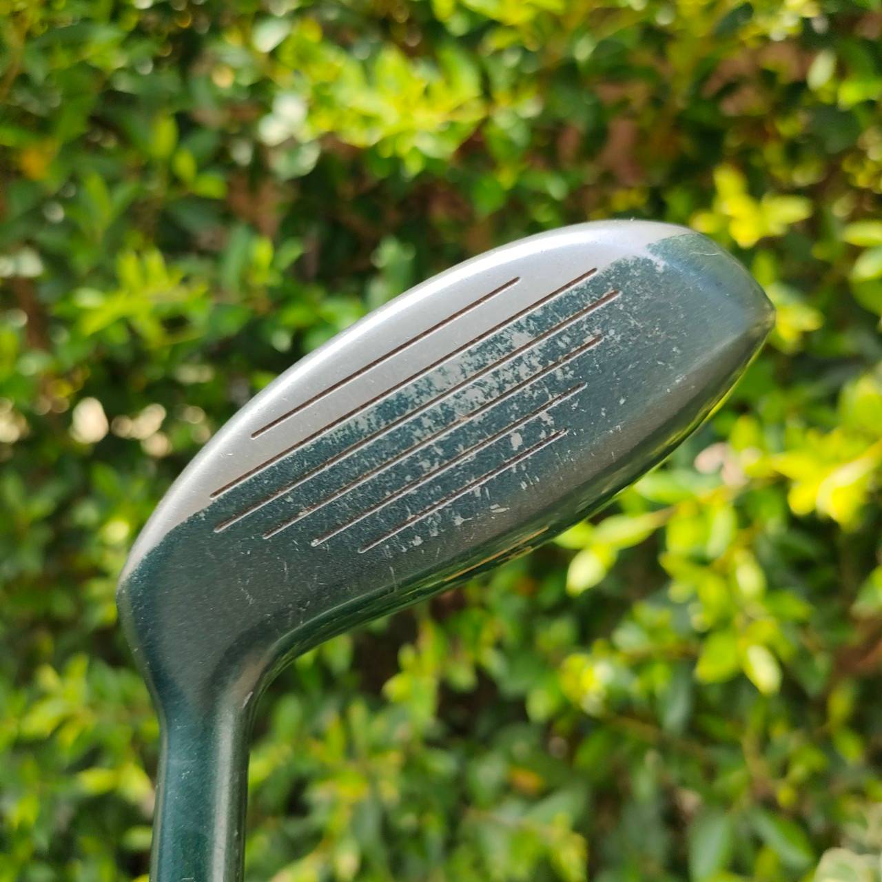 FW5 APPLE GOLF NEARING องศา 18 ก้าน BIO MATCH POWER FLEX R หัวแบนใหญ่ มีถ่วงทังสเตนด้านใน ตีผ่านๆดีมากๆครับ เสียงเพราะ