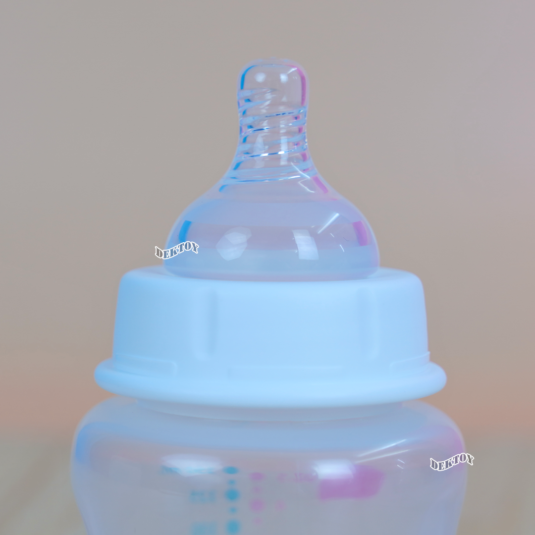 NANNY แนนนี่ ขวดนม5ออนซ์คอกว้างแพ็ค3ขวด จุกนมรุ่นใหม่นิ่มสุดๆ 2203