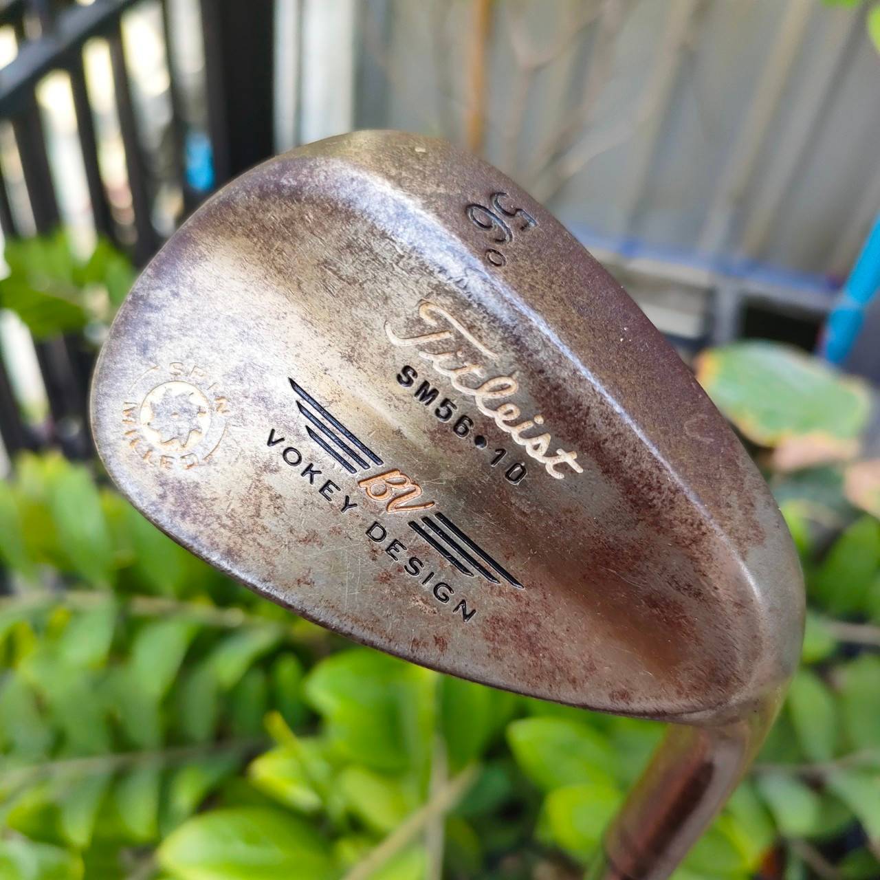 WEDGE TITLELIST VOKEY DESIGN องศา 56 เบาท์ 10 ก้าน DYNAMIC GOLD FLEX WEDGE หน้าตะไบ SPINMILLED โหดสุดๆ ร่องอย่างลึก คม เปลือยไม่เคลือบ รุ่นสนิม ไม้กอล์ฟพรีเมี่ยมมือสอง By NakaraLuxurious