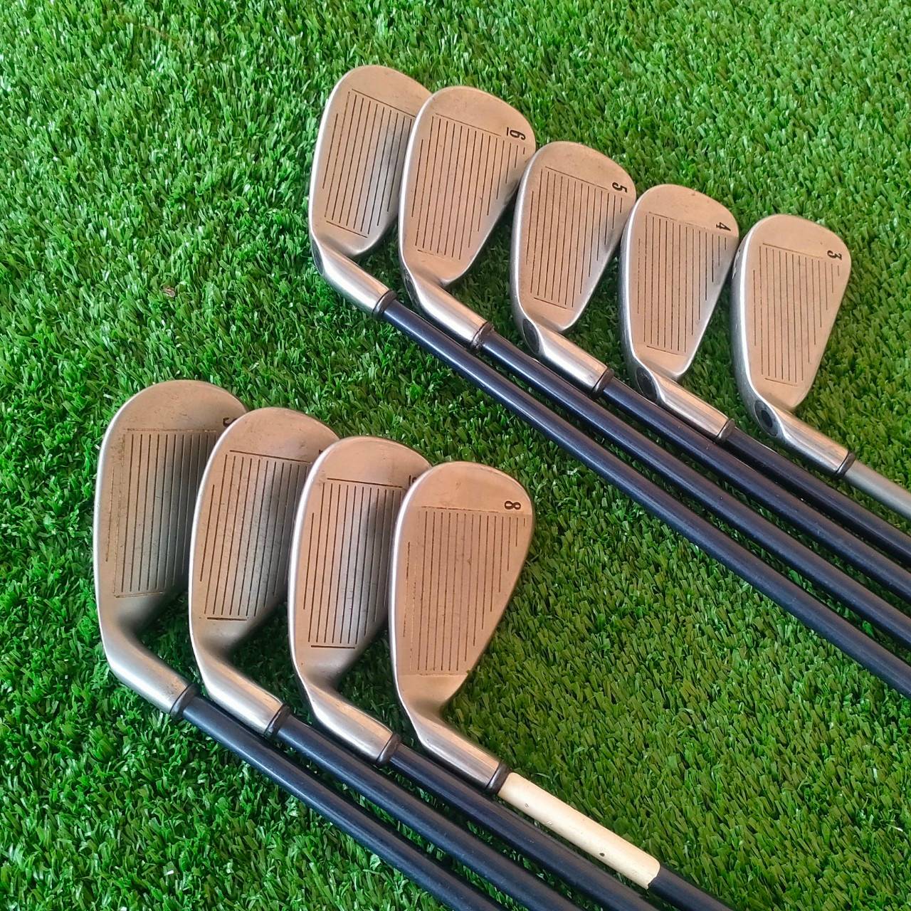 ชุดเหล็ก CALLAWAY STEELHEAD X-14 มีเหล็ก 3 - 9 เเละ PW เเละ SW ก้าน IV STEELHEAD FLEX R