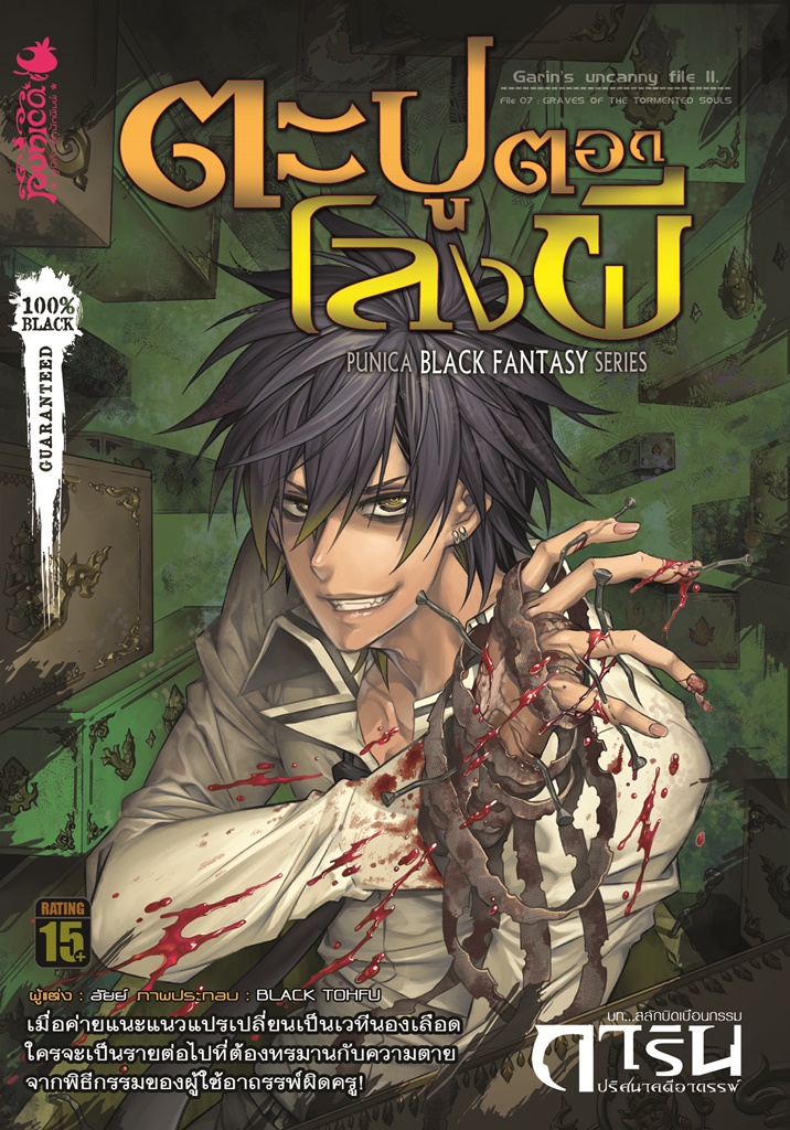 หนังสือนิยาย การิน ปริศนาคดีอาถรรพ์ ภาค สลักบิดเบือนกรรม เล่ม 7 ตอน ตะปูตอกโลงผี